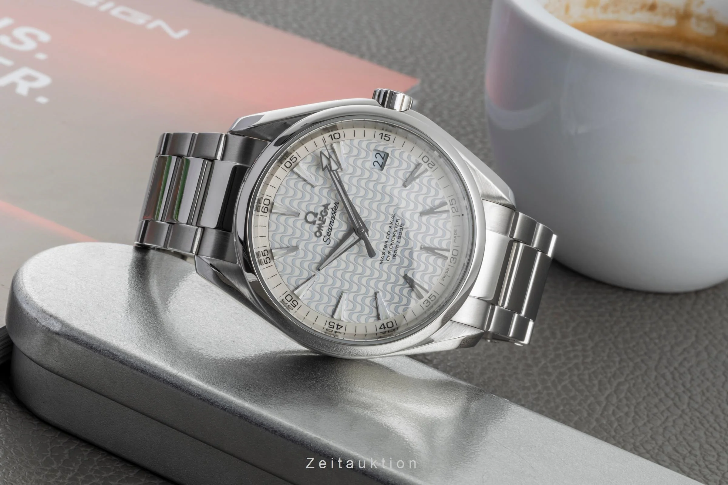 Omega Seamaster steel automatic men's watch 231.10.42.21.02.006 LP: 7200EUR  [2505877] - Image 3