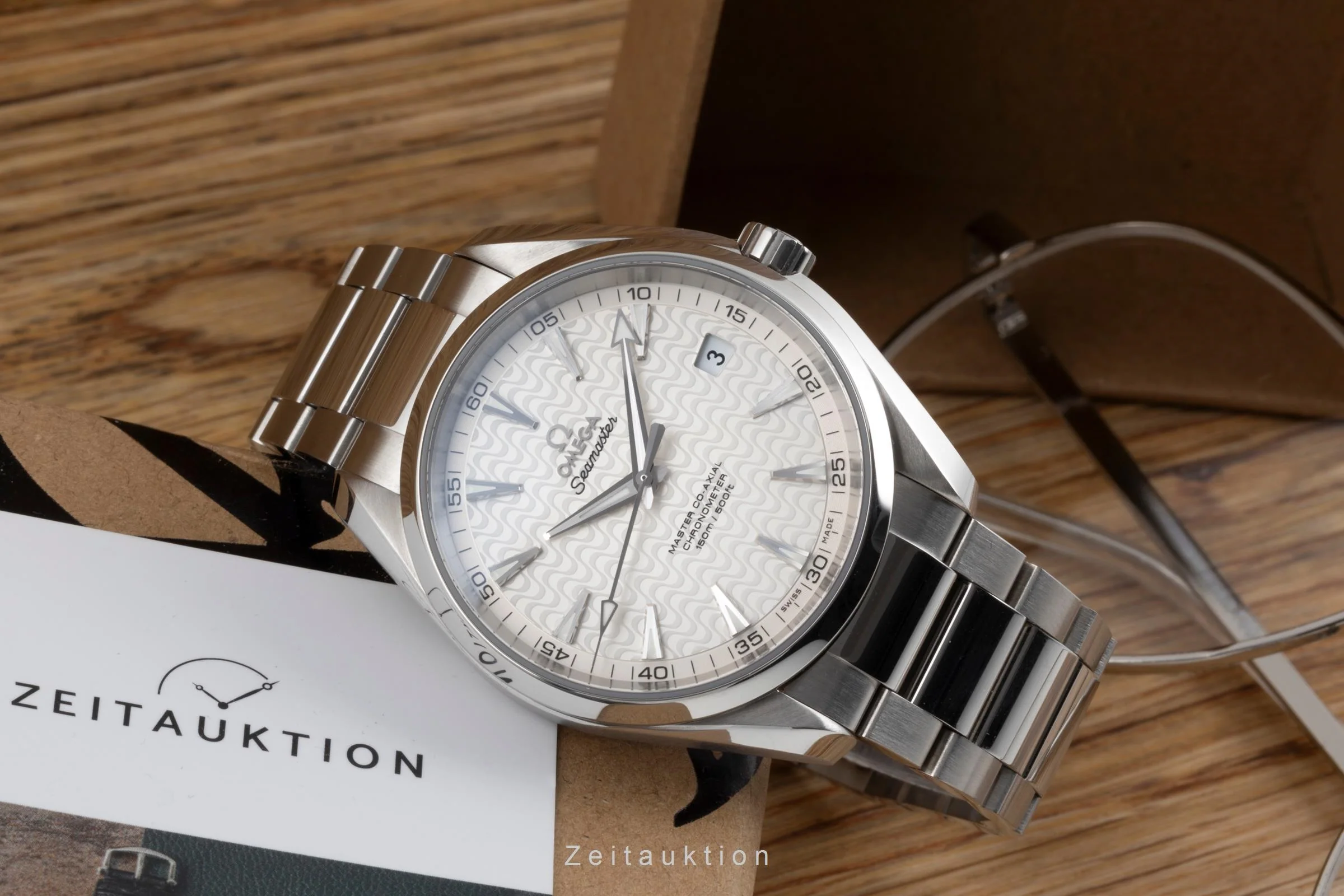 Omega Seamaster steel automatic men's watch 231.10.42.21.02.006 LP: 7200EUR  [2506844] - Image 3