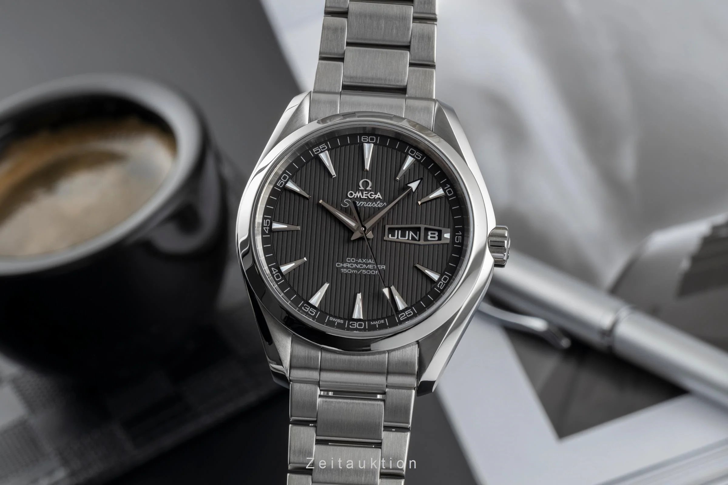 Omega Seamaster steel automatic men's watch 231.10.43.22.06.001 LP: 6800EUR  [2502451] - Image 2
