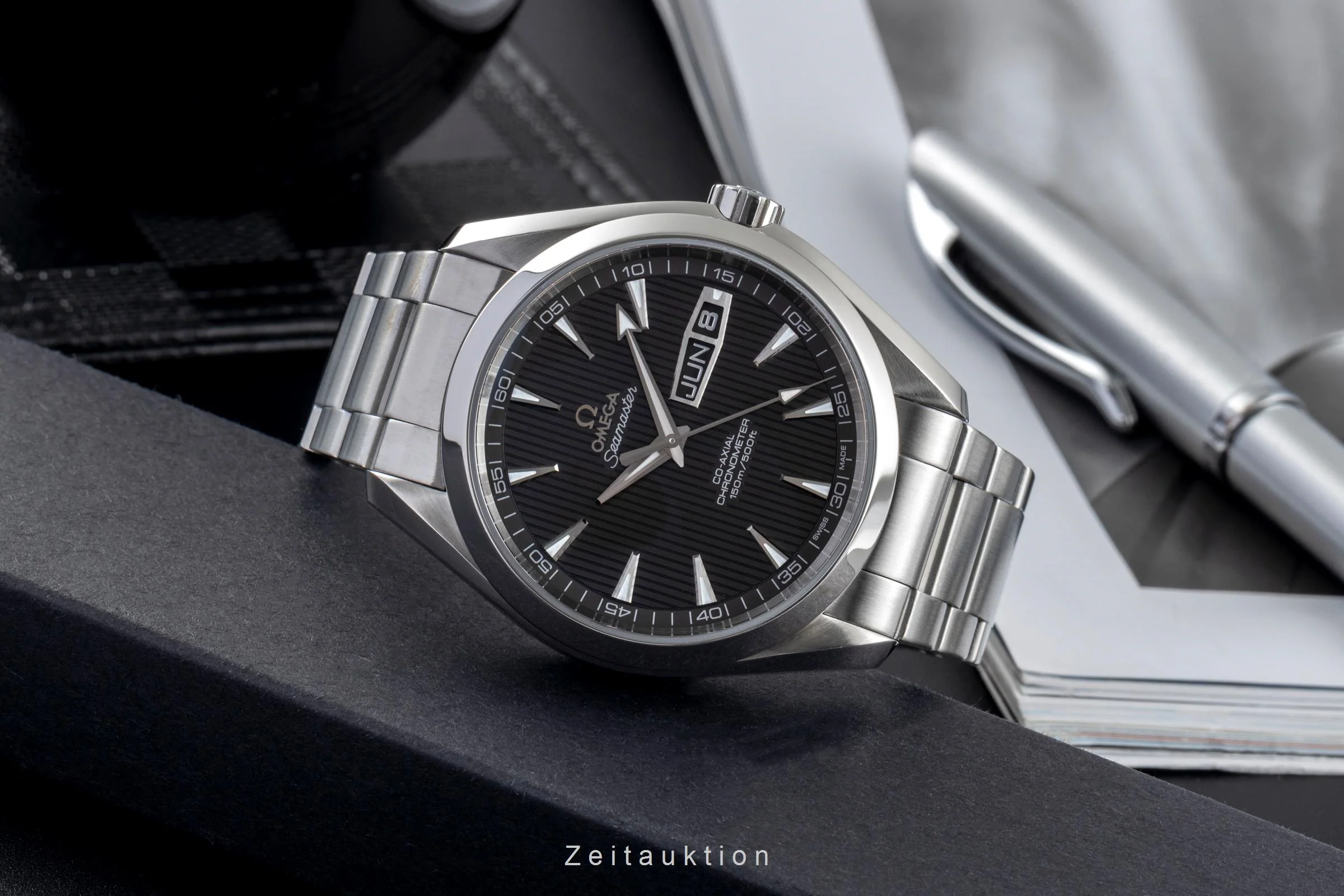 Omega Seamaster steel automatic men's watch 231.10.43.22.06.001 LP: 6800EUR  [2502451] - Image 3