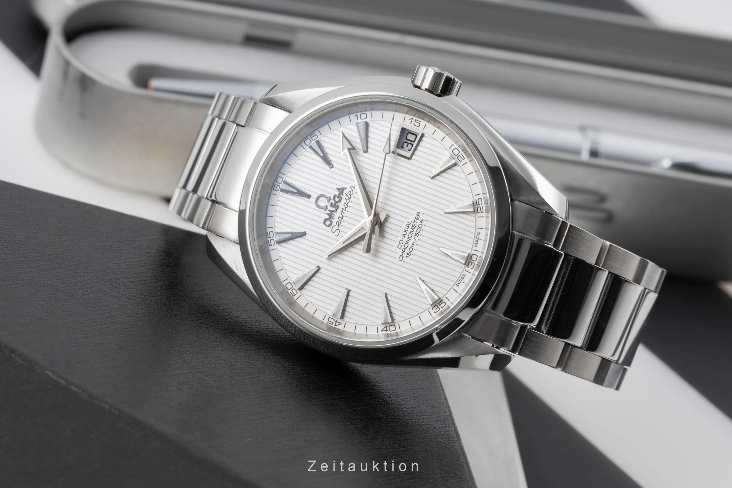 Omega Seamaster steel automatic men's watch 231.13.39.21.02.001  [2505654] - Image 3