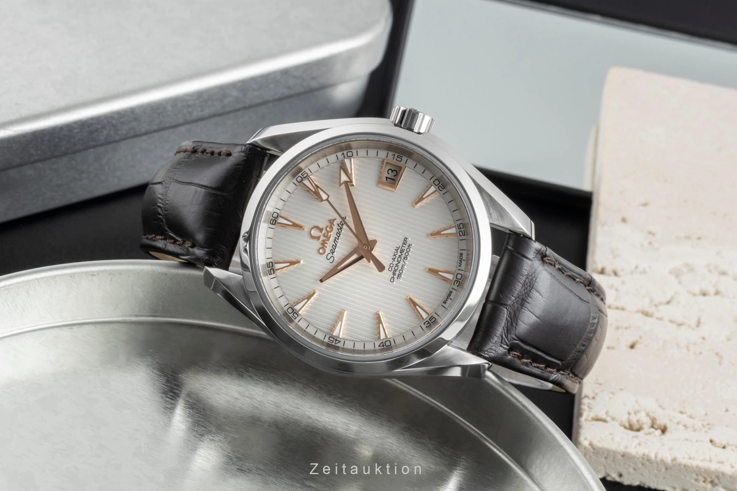 Omega Seamaster steel automatic men's watch 231.13.39.21.02.002  [2507134] - Image 3