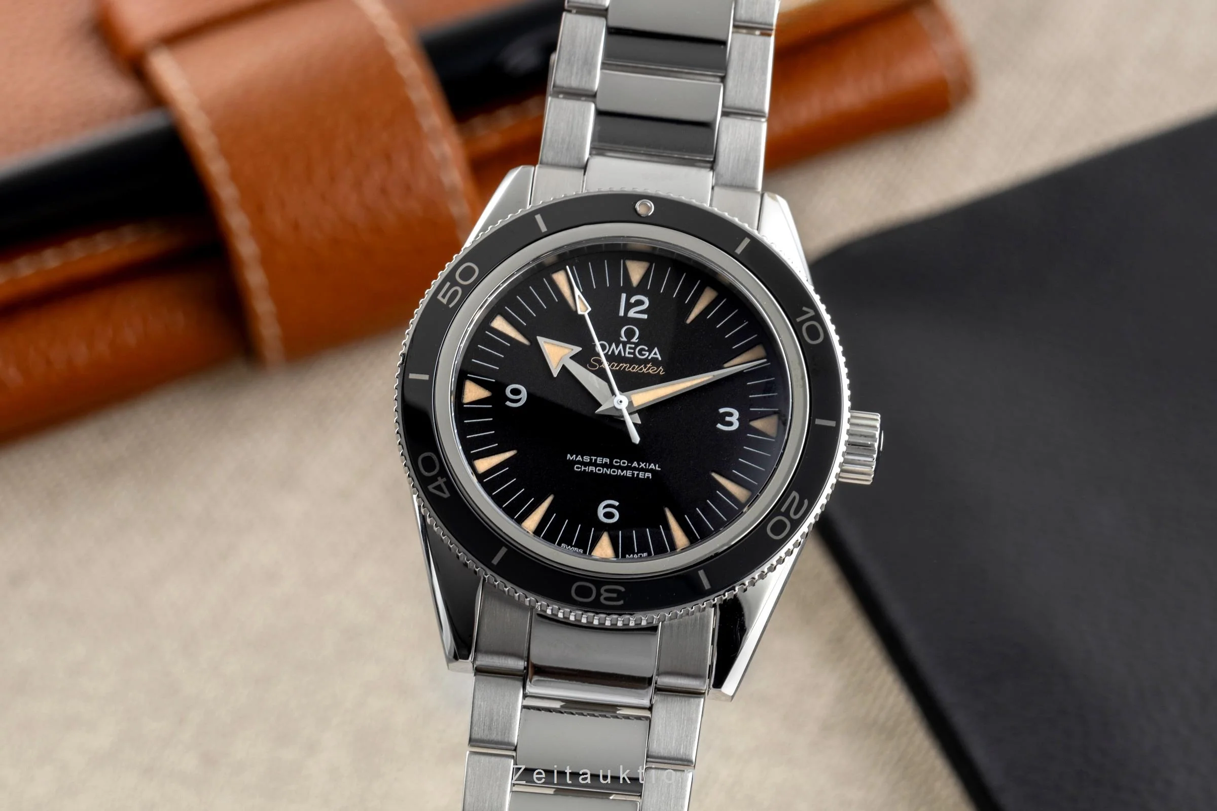 Omega Seamaster steel automatic men's watch 233.30.41.21.01.001 LP: 7700EUR  [2504540] - Image 2