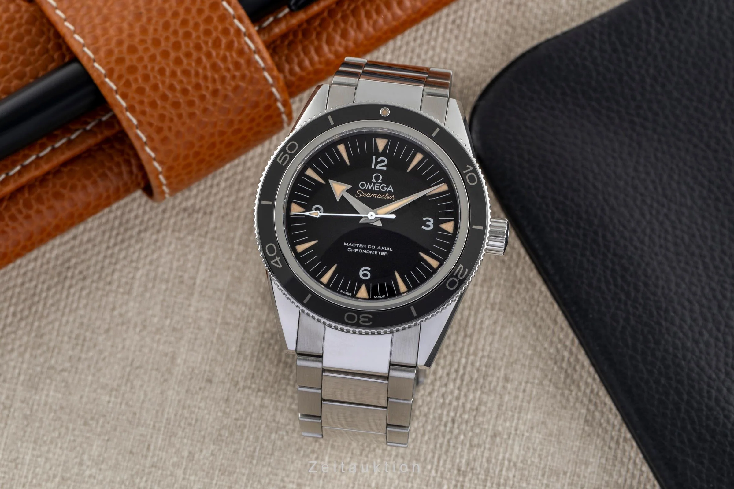 Omega Seamaster steel automatic men's watch 233.30.41.21.01.001 LP: 7700EUR  [2504540] - Image 4