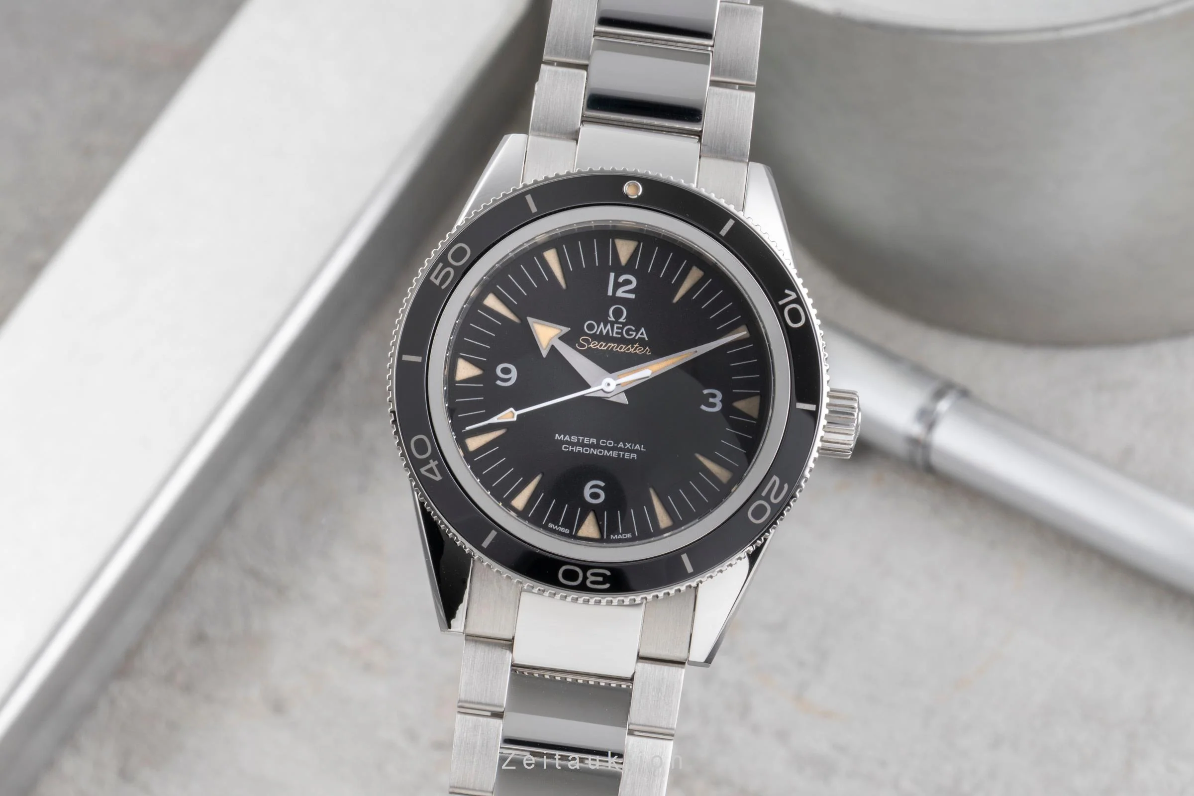 Omega Seamaster steel automatic men's watch 233.30.41.21.01.001  [2505120] - Image 2
