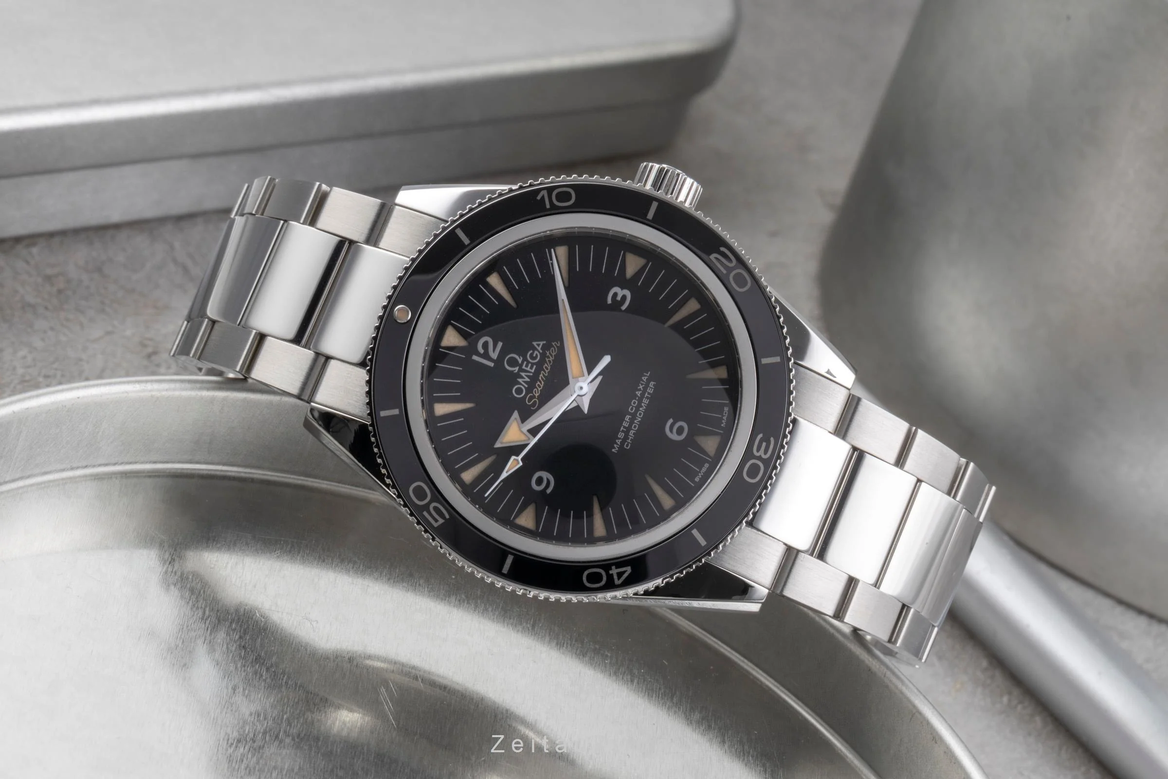 Omega Seamaster steel automatic men's watch 233.30.41.21.01.001  [2505120] - Image 3
