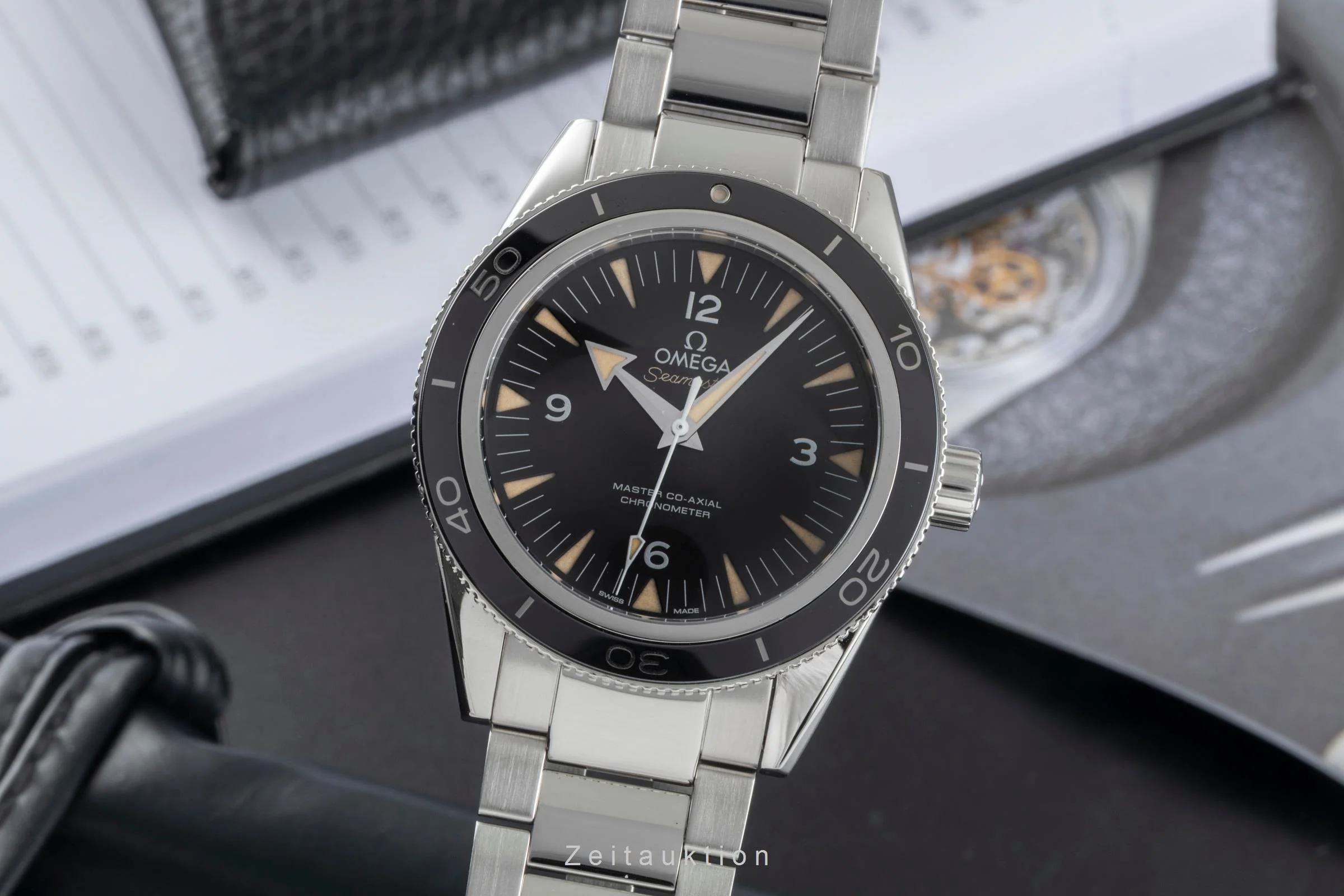 Omega Seamaster steel automatic men's watch 233.30.41.21.01.001 LP: 7700EUR  [2505276] - Image 2
