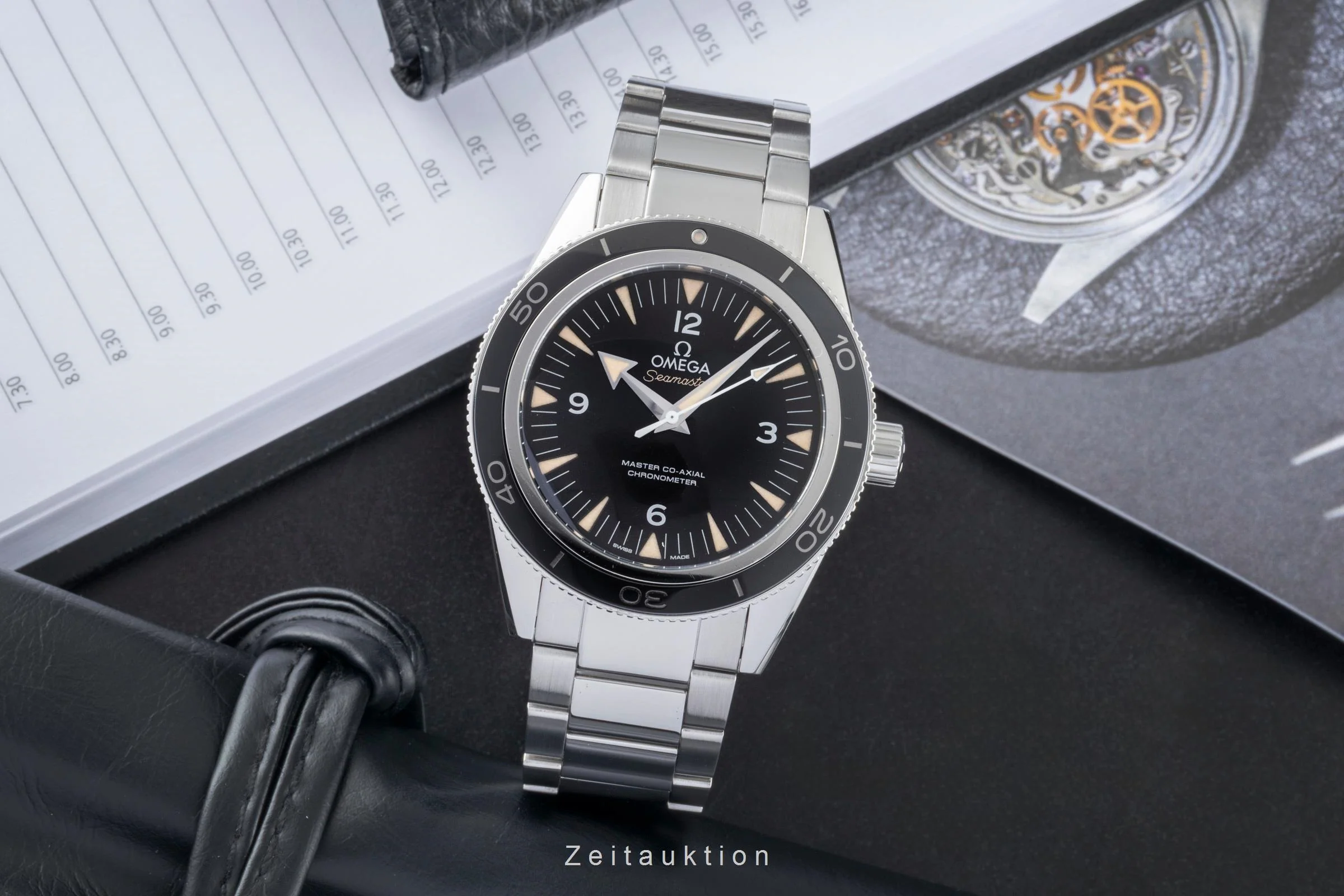 Omega Seamaster steel automatic men's watch 233.30.41.21.01.001 LP: 7700EUR  [2505276] - Image 4