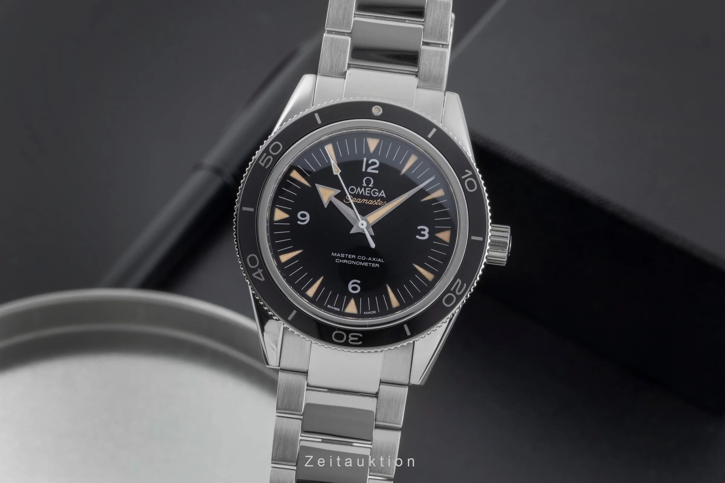 Omega Seamaster steel automatic men's watch 233.30.41.21.01.001 LP: 7700EUR  [2506334] - Image 2
