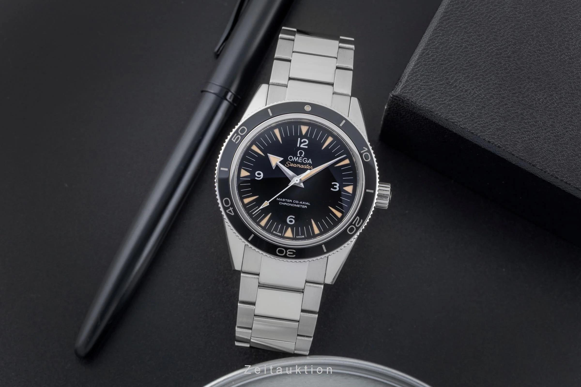 Omega Seamaster steel automatic men's watch 233.30.41.21.01.001 LP: 7700EUR  [2506334] - Image 4