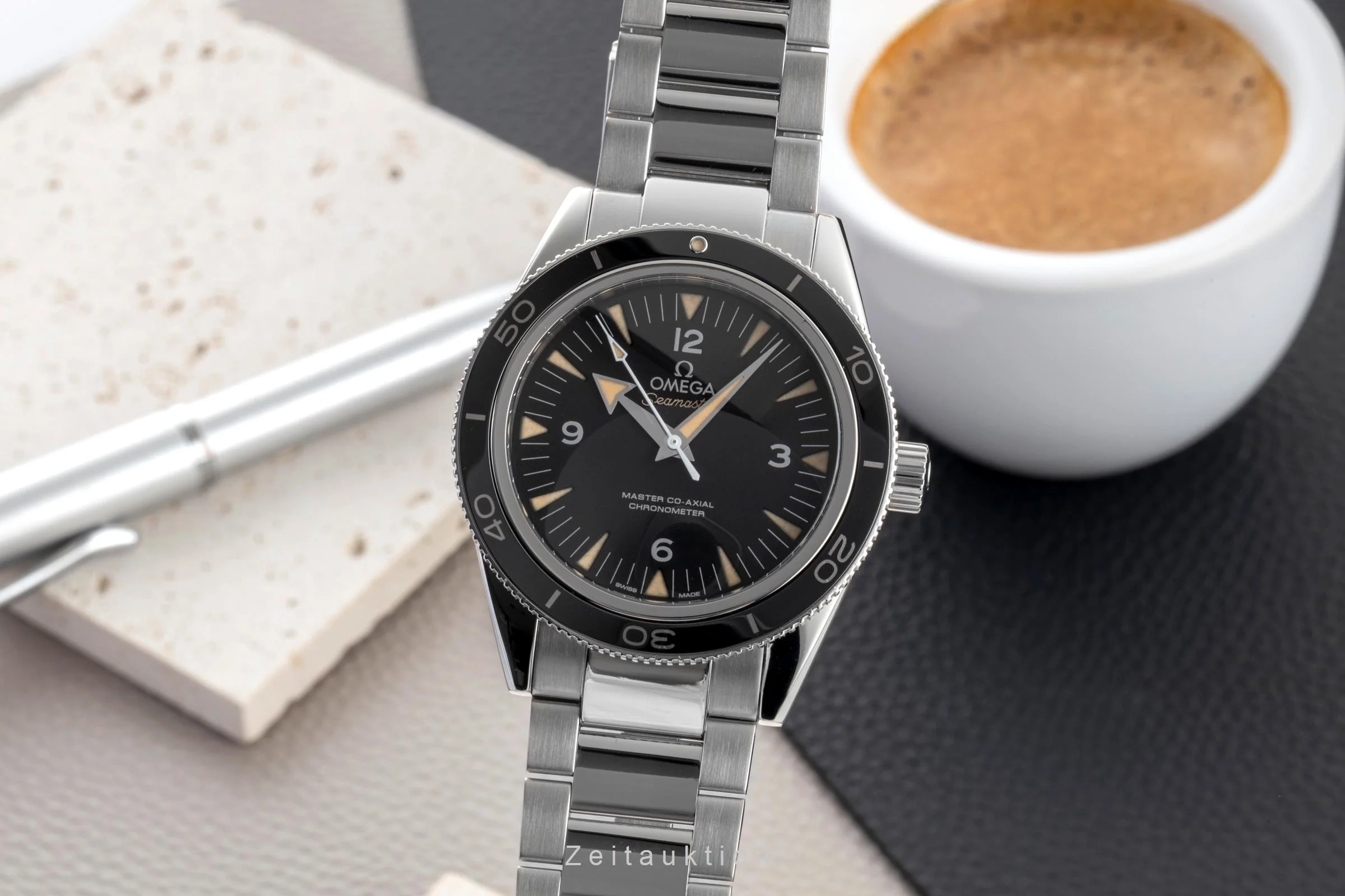 Omega Seamaster steel automatic men's watch 233.30.41.21.01.001 LP: 7700EUR  [2600455] - Image 2