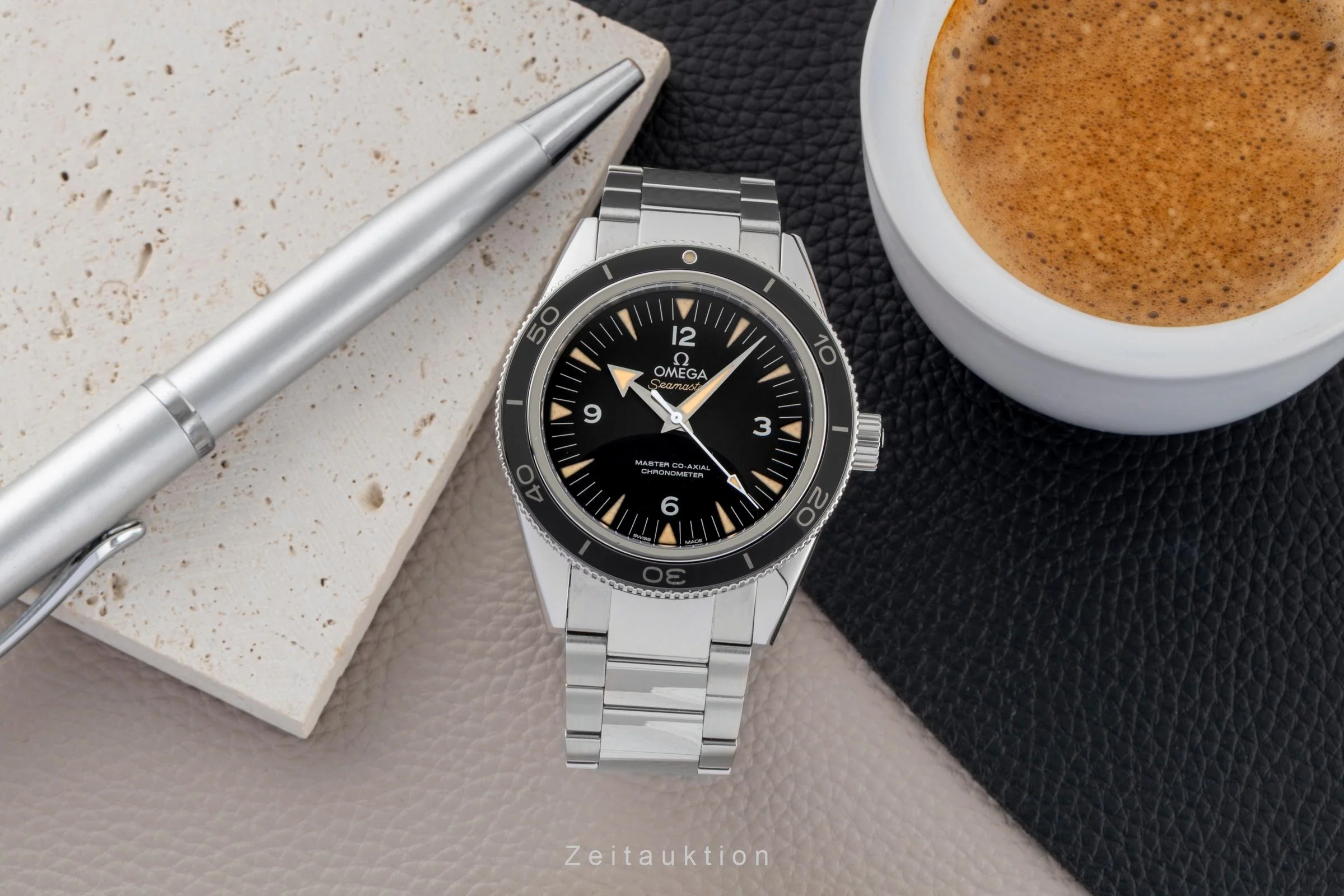 Omega Seamaster steel automatic men's watch 233.30.41.21.01.001 LP: 7700EUR  [2600455] - Image 4