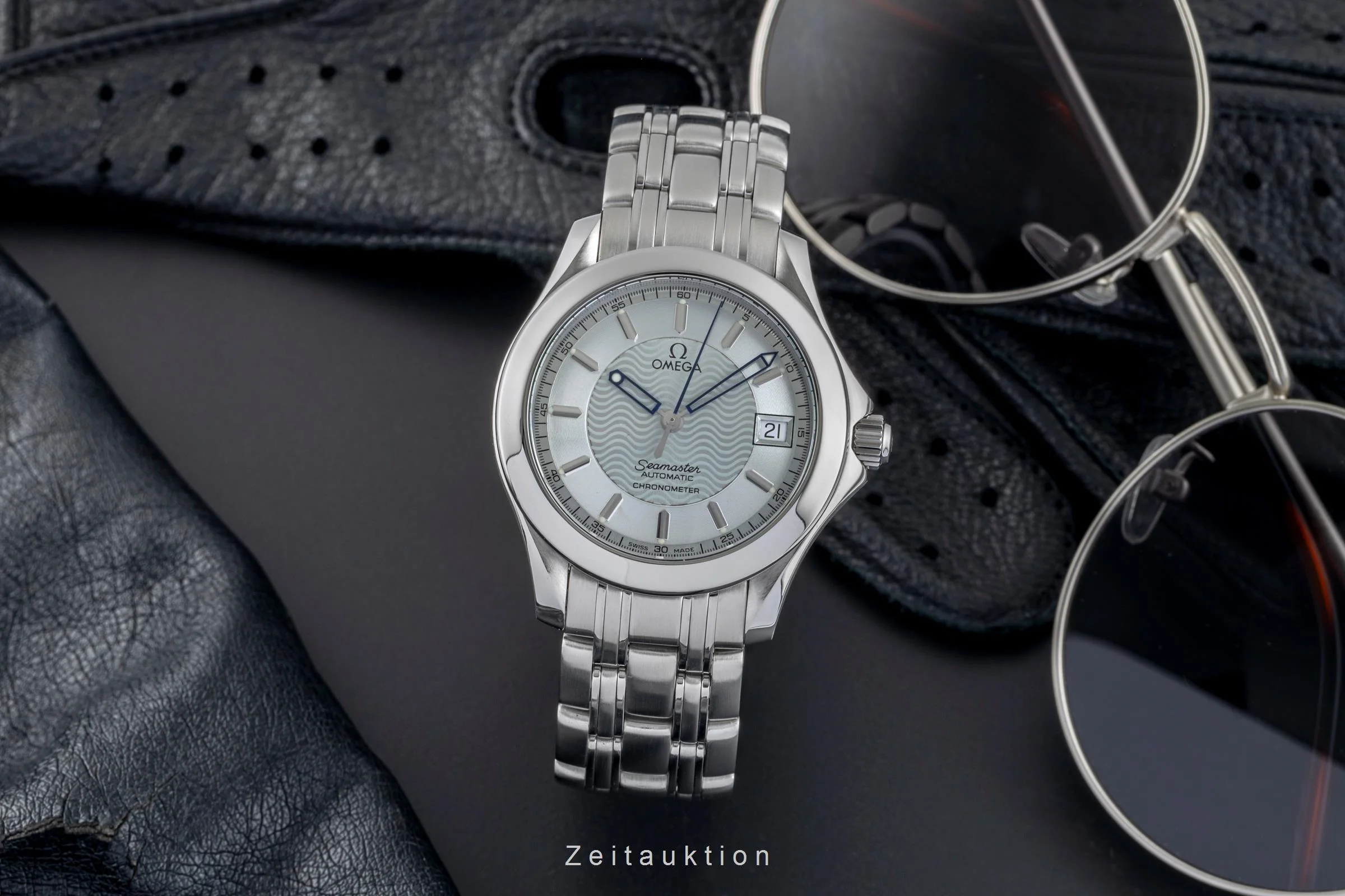 Omega Seamaster steel automatic men's watch 2501.31.00  [2503841] - Image 4