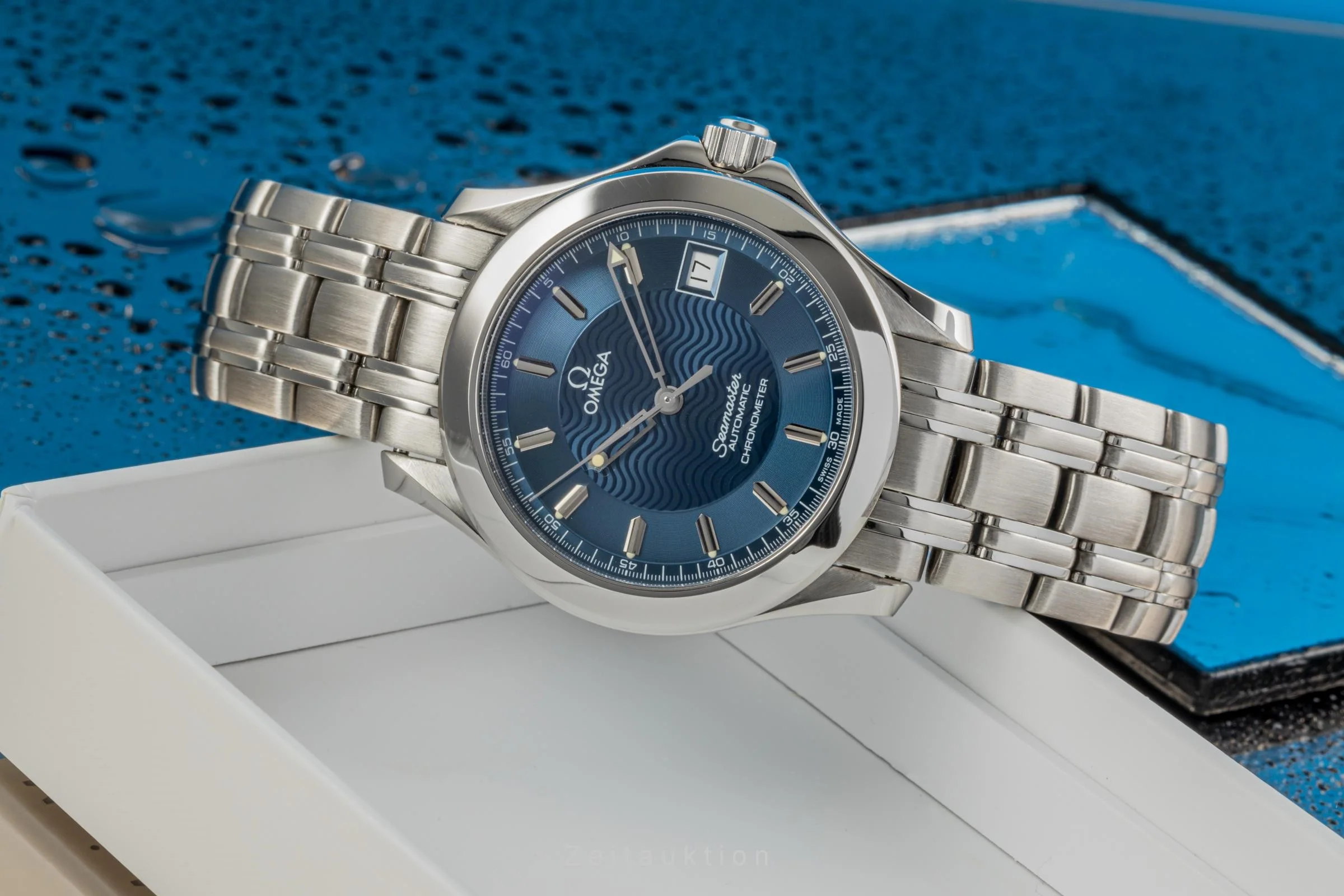 Omega Seamaster steel automatic men's watch 2501.81.00, 168.1501  [2303707] - Image 2