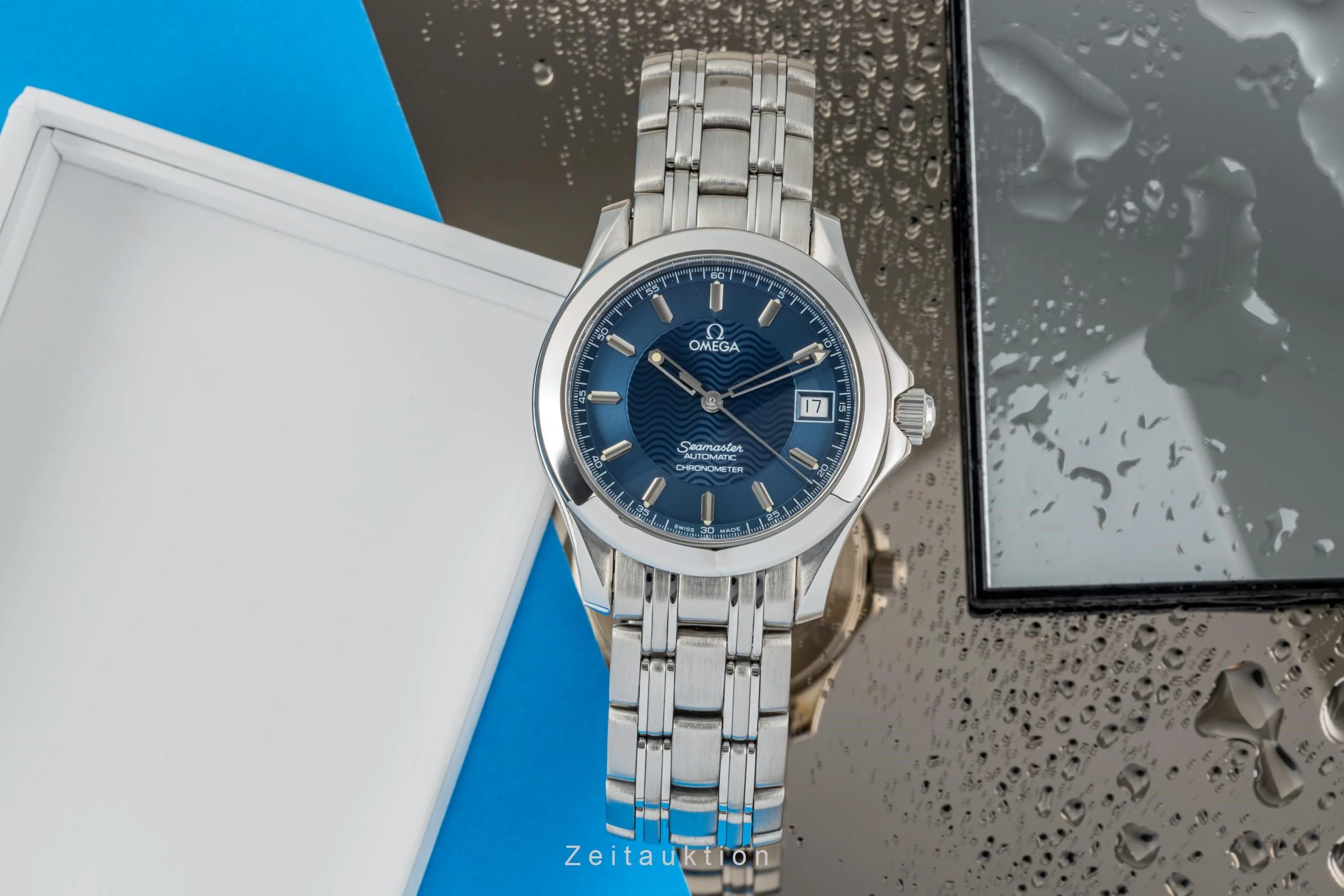 Omega Seamaster steel automatic men's watch 2501.81.00, 168.1501  [2303707] - Image 3