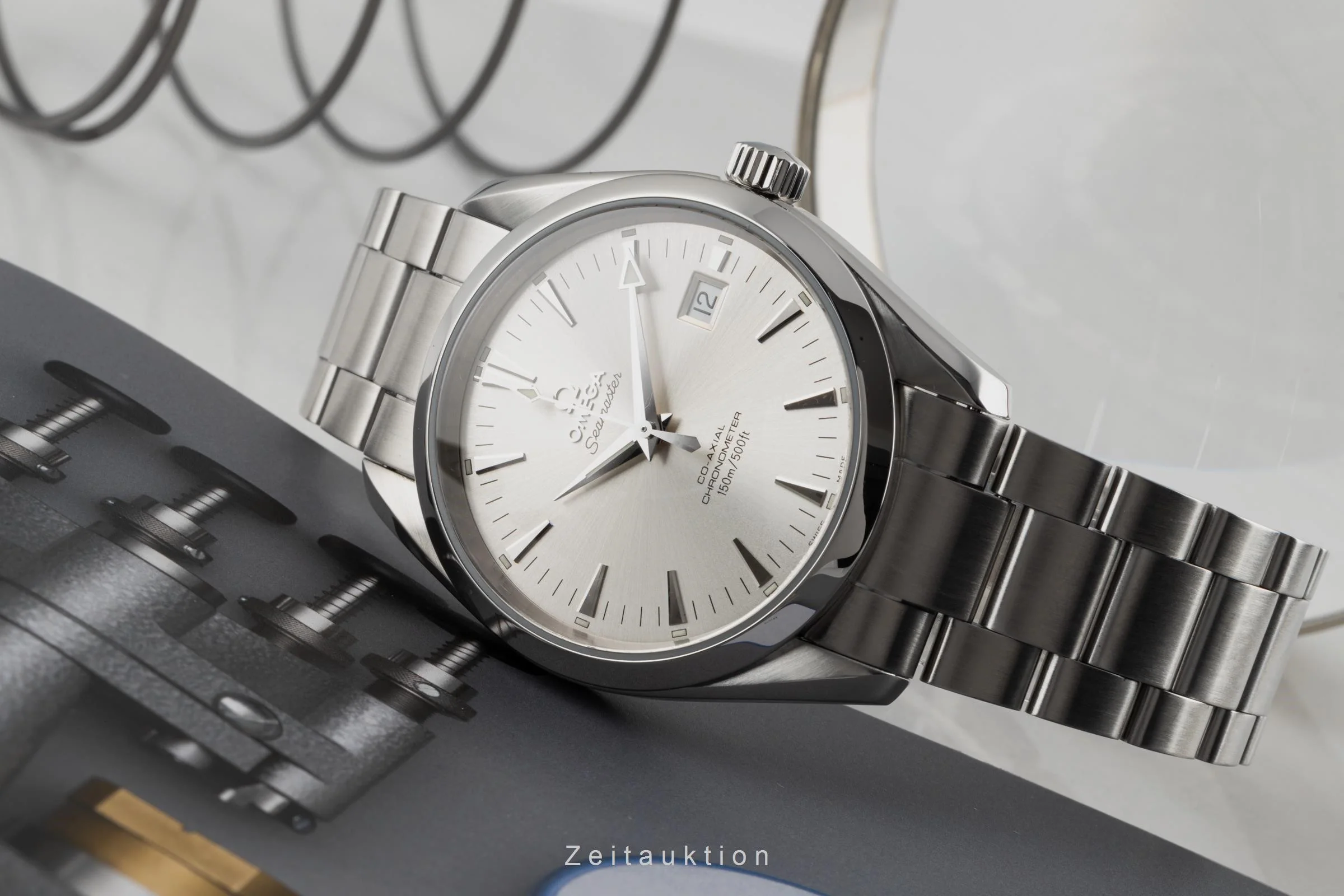 Omega Seamaster steel automatic men's watch 2503.30.00 LP: 6700EUR  [2300388] - Image 2