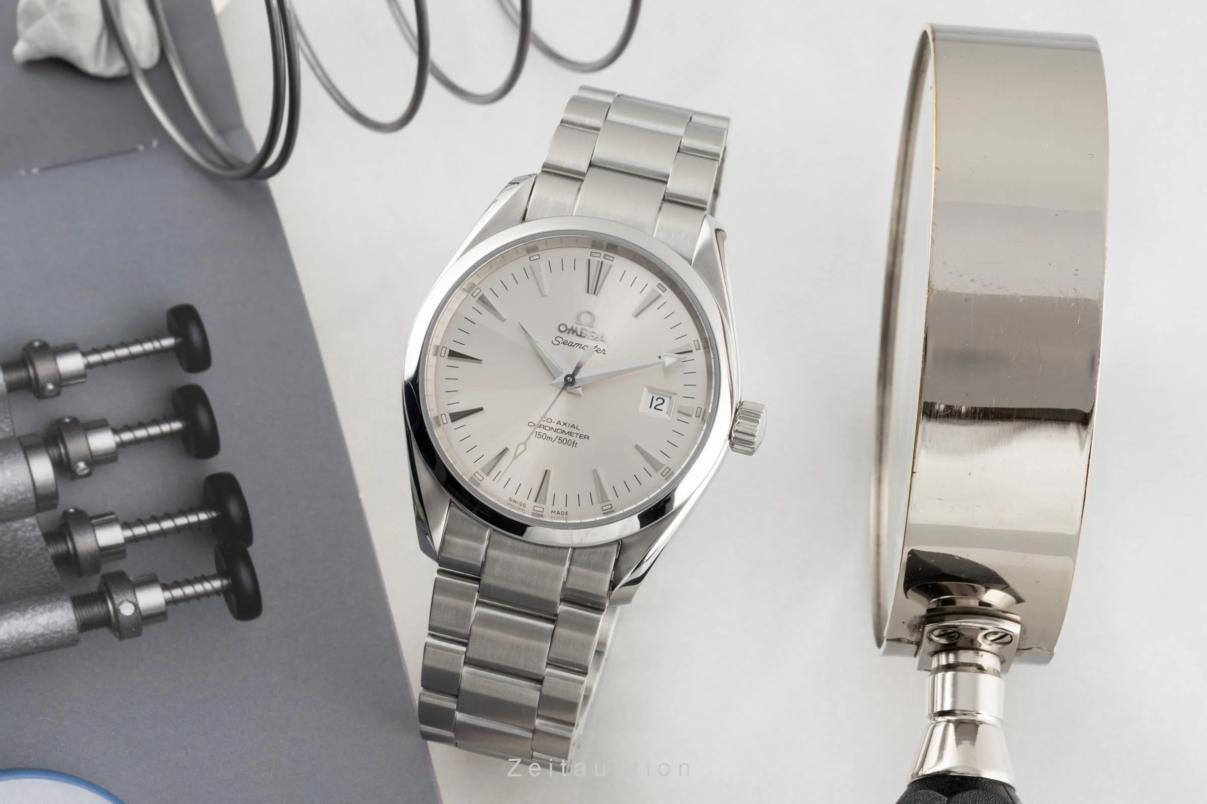 Omega Seamaster steel automatic men's watch 2503.30.00 LP: 6700EUR  [2300388] - Image 3