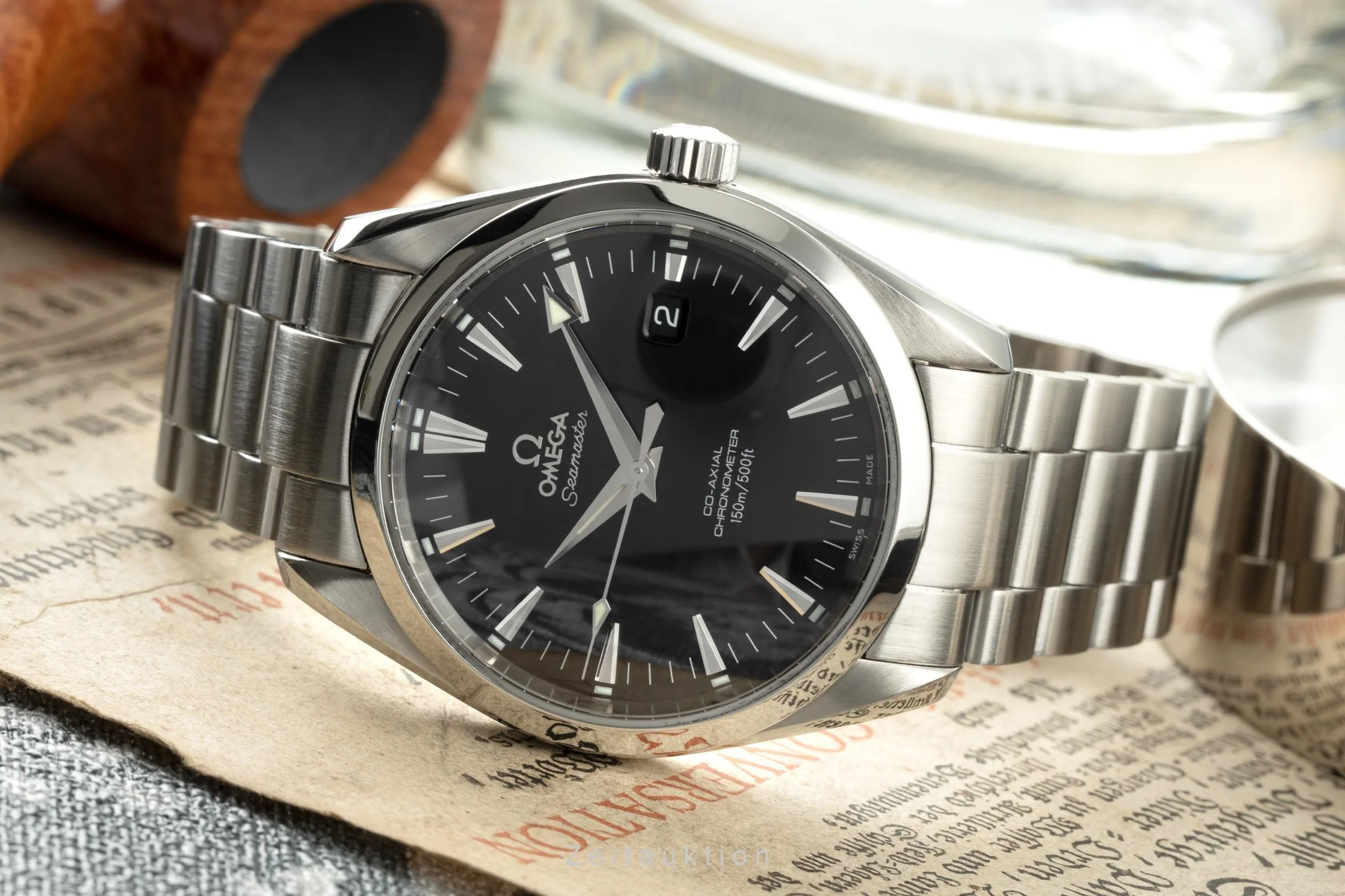 Omega Seamaster steel automatic men's watch 2503.50.00 LP: 6000EUR  [2200273] - Image 2