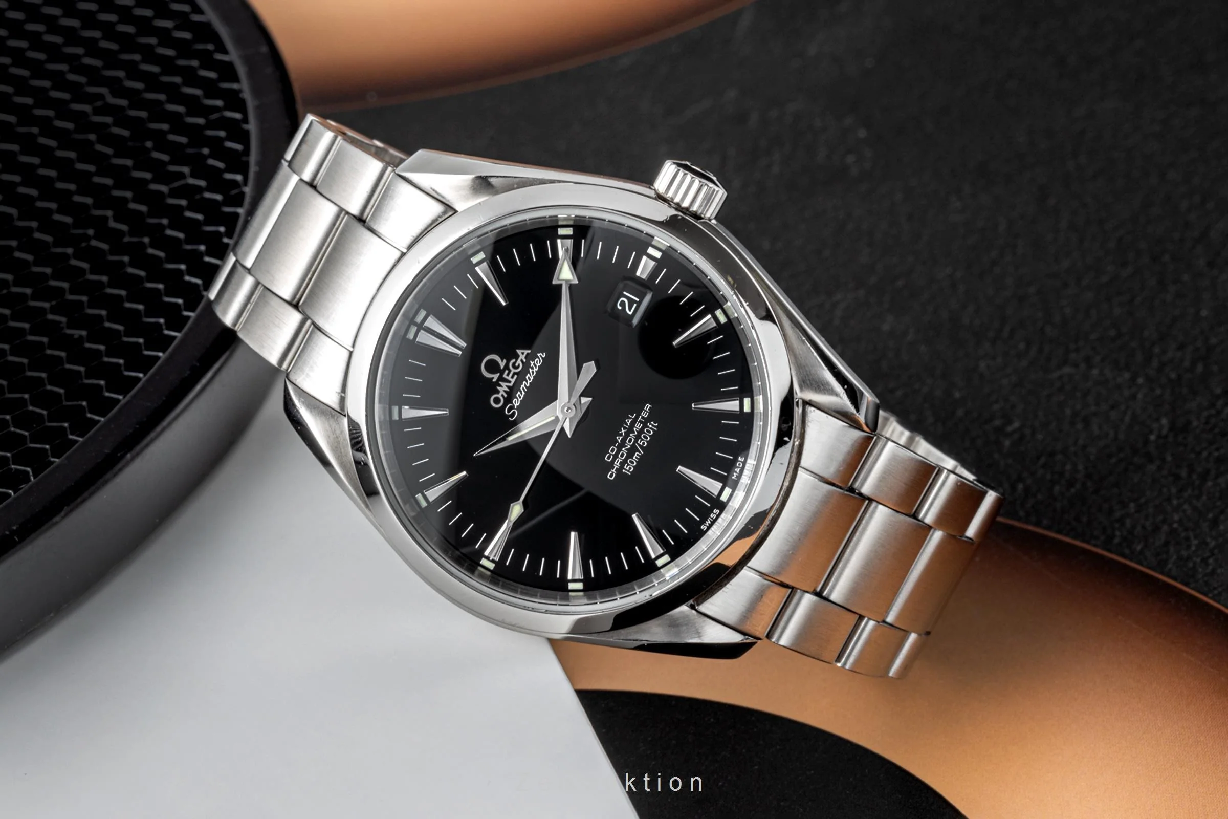 Omega Seamaster steel automatic men's watch 2503.50.00 LP: 6700EUR  [2301712] - Image 2