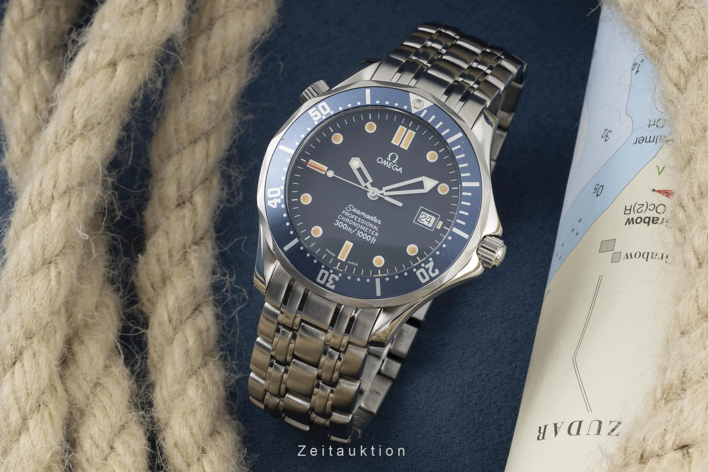 Omega Seamaster steel automatic men's watch 2531.80.00 LP: 6300EUR  [2207541] - Image 3