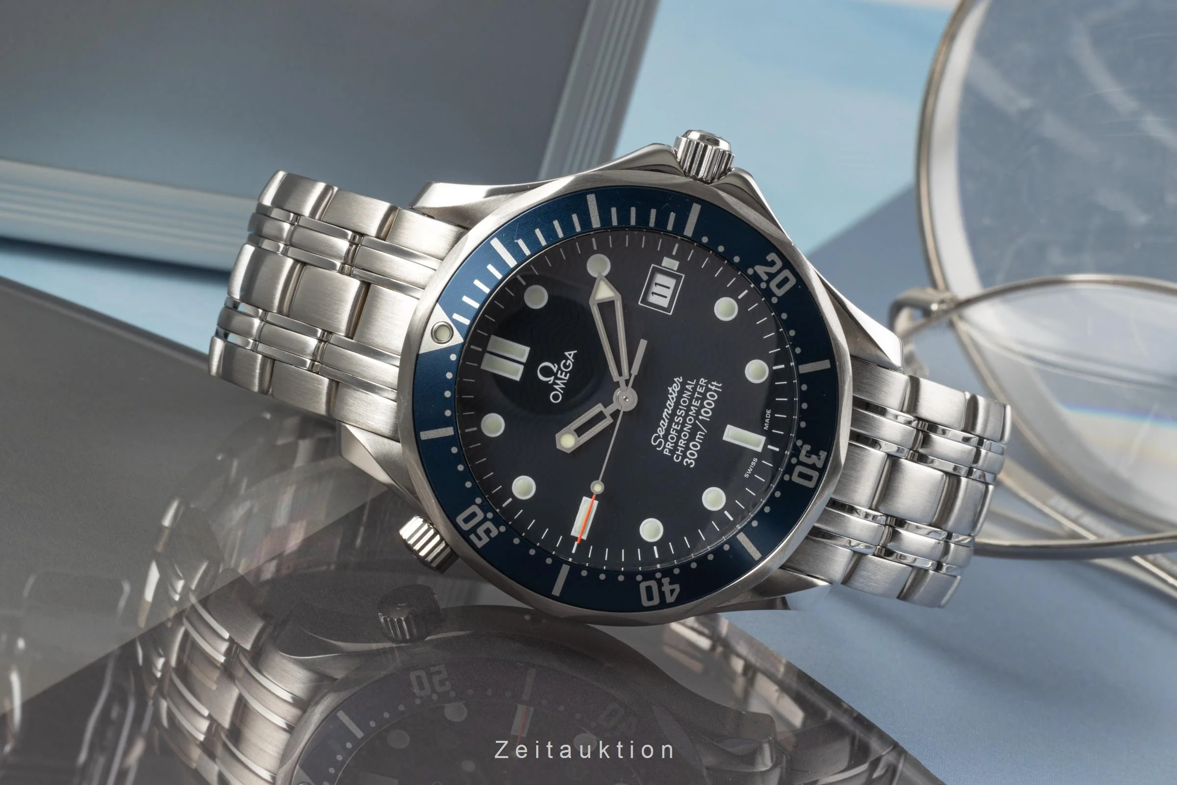 Omega Seamaster steel automatic men's watch 2531.80.00 LP: 6300EUR  [2301453] - Image 2