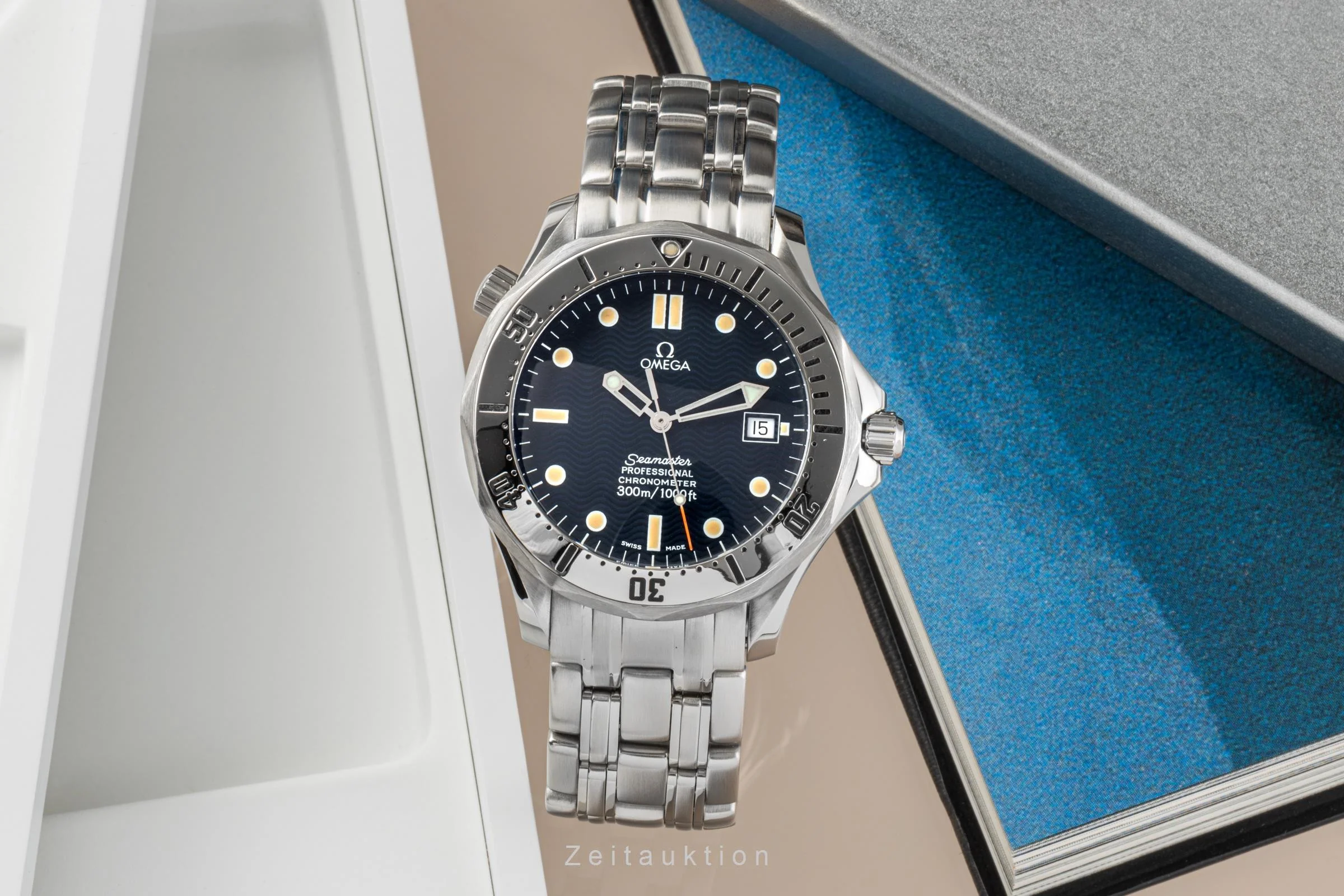 Omega Seamaster steel automatic men's watch 2532.80.00 LP: 6300EUR  [2207743] - Image 3