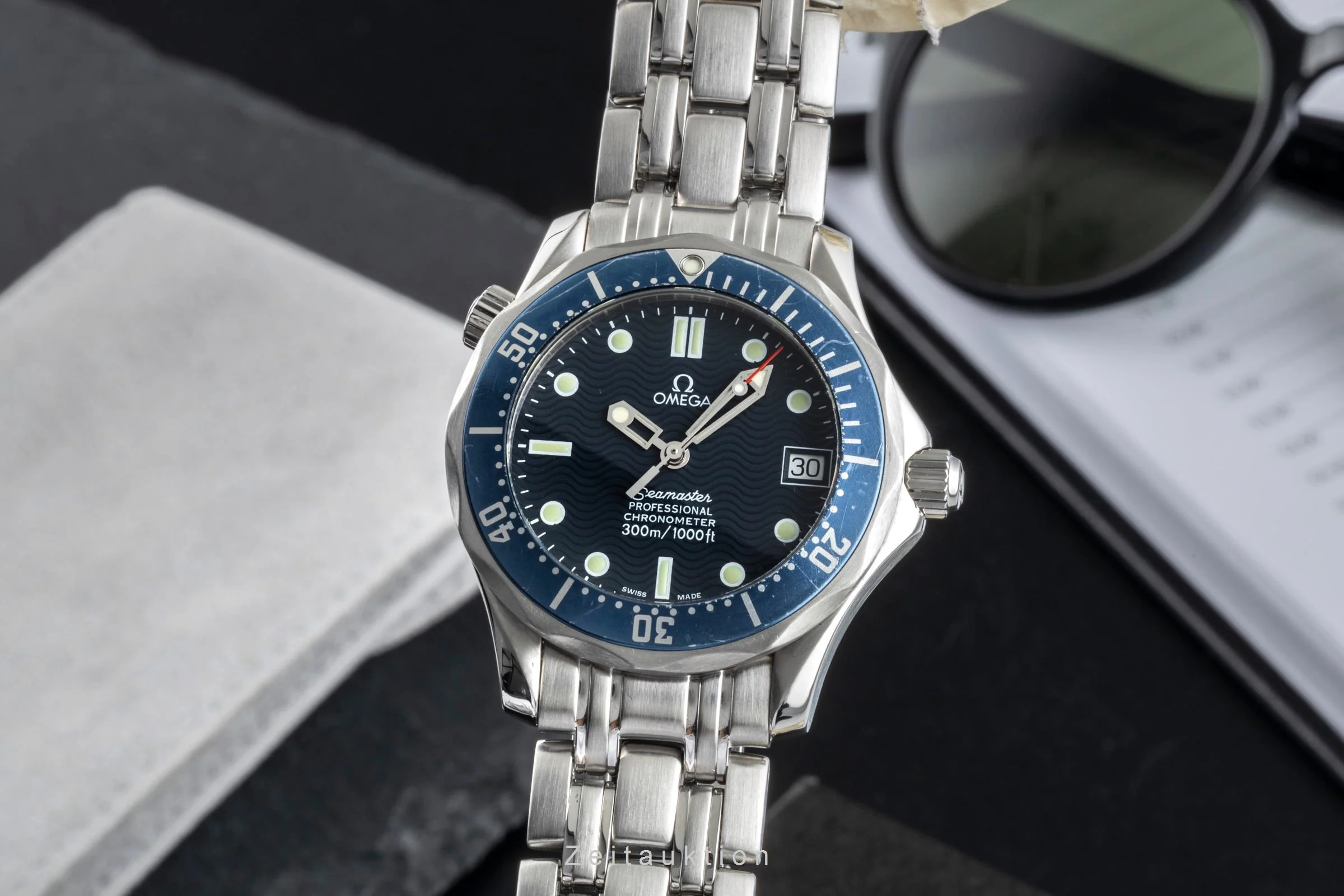 Omega Seamaster steel automatic men's watch 2551.80.00 LP: 6500EUR  [2507264] - Image 2