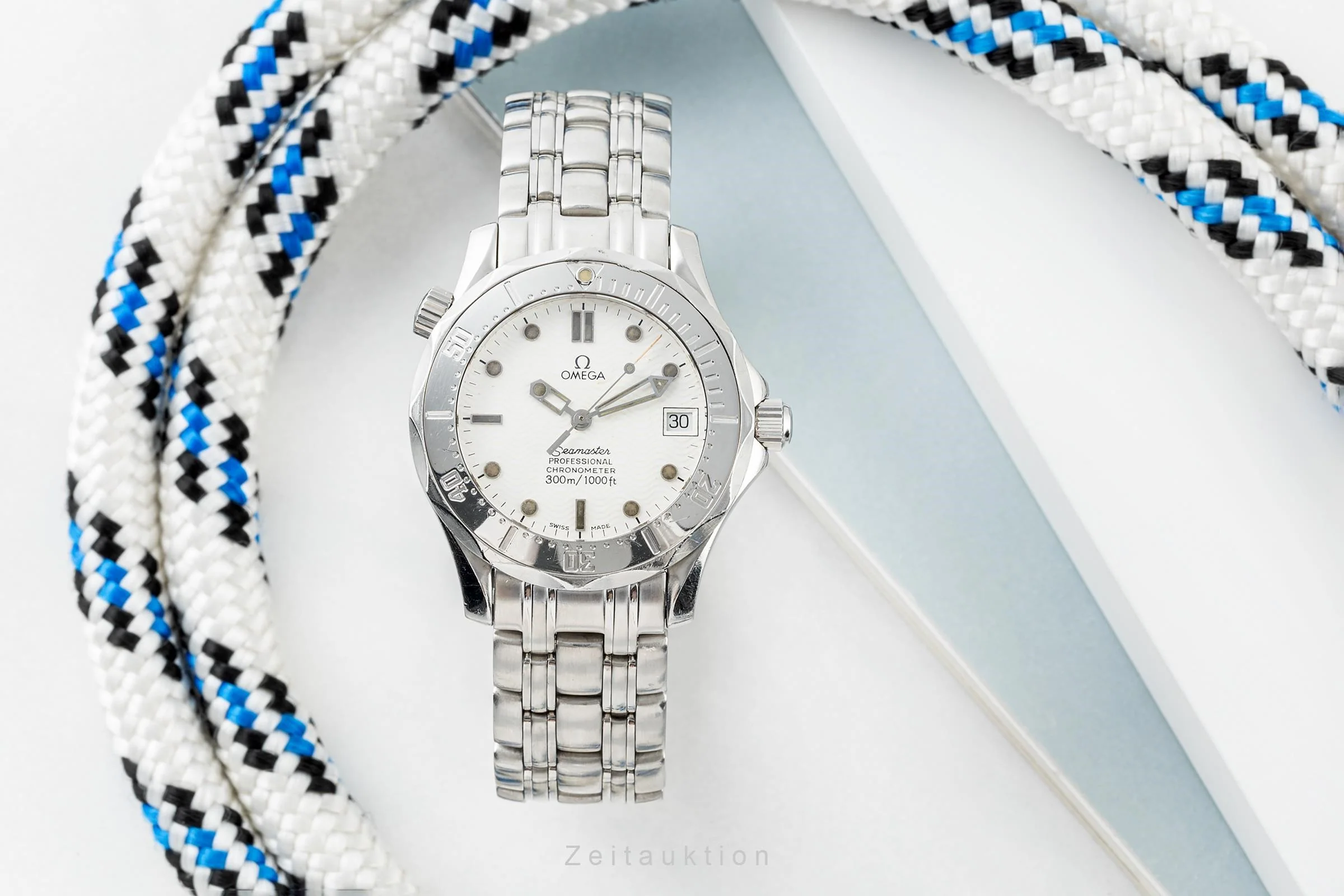 Omega Seamaster steel automatic men's watch 2552.20.00 LP: 6500EUR  [2302212] - Image 2