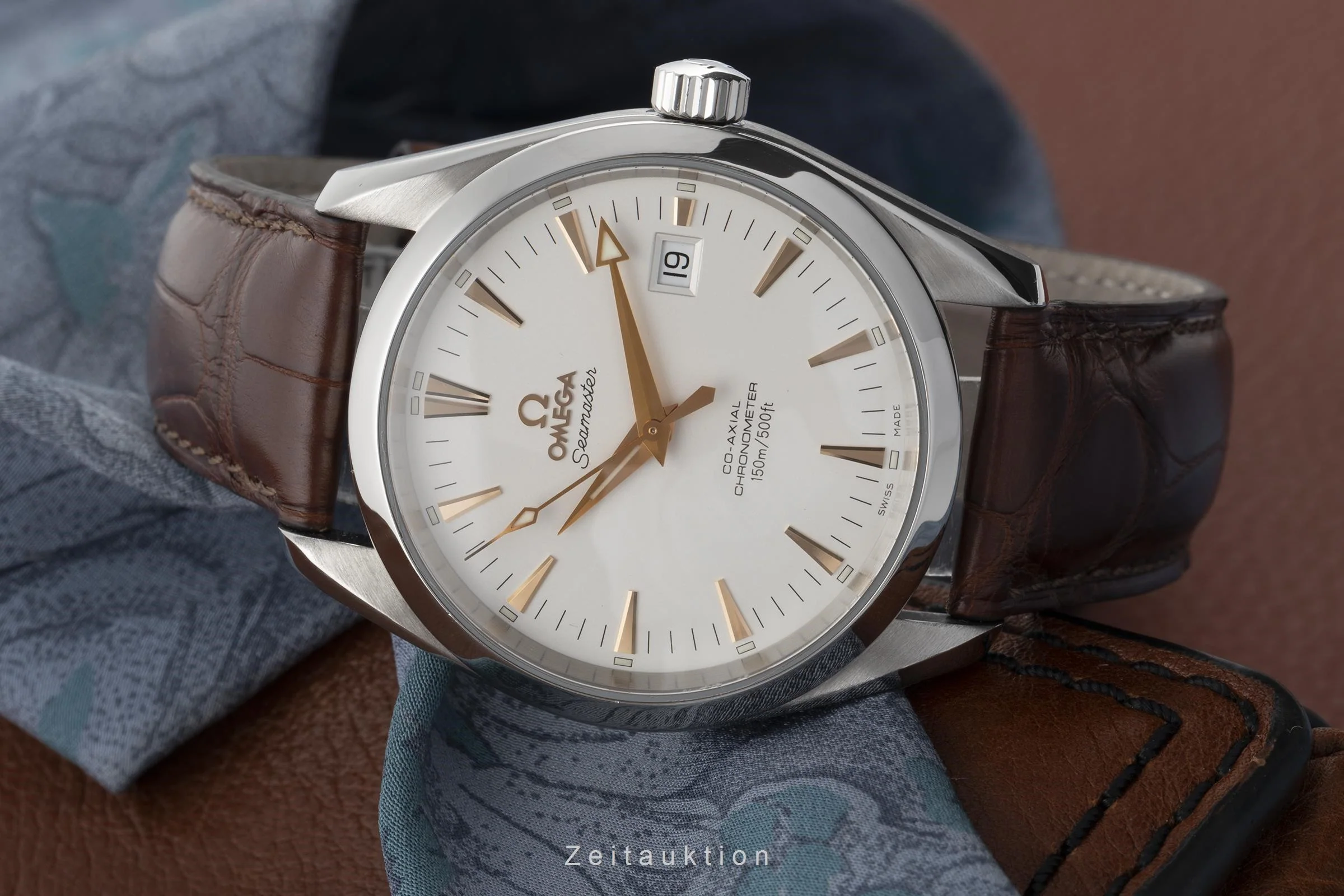 Omega Seamaster steel automatic men's watch 2803.34.37 LP: 5600EUR  [2300052] - Image 2