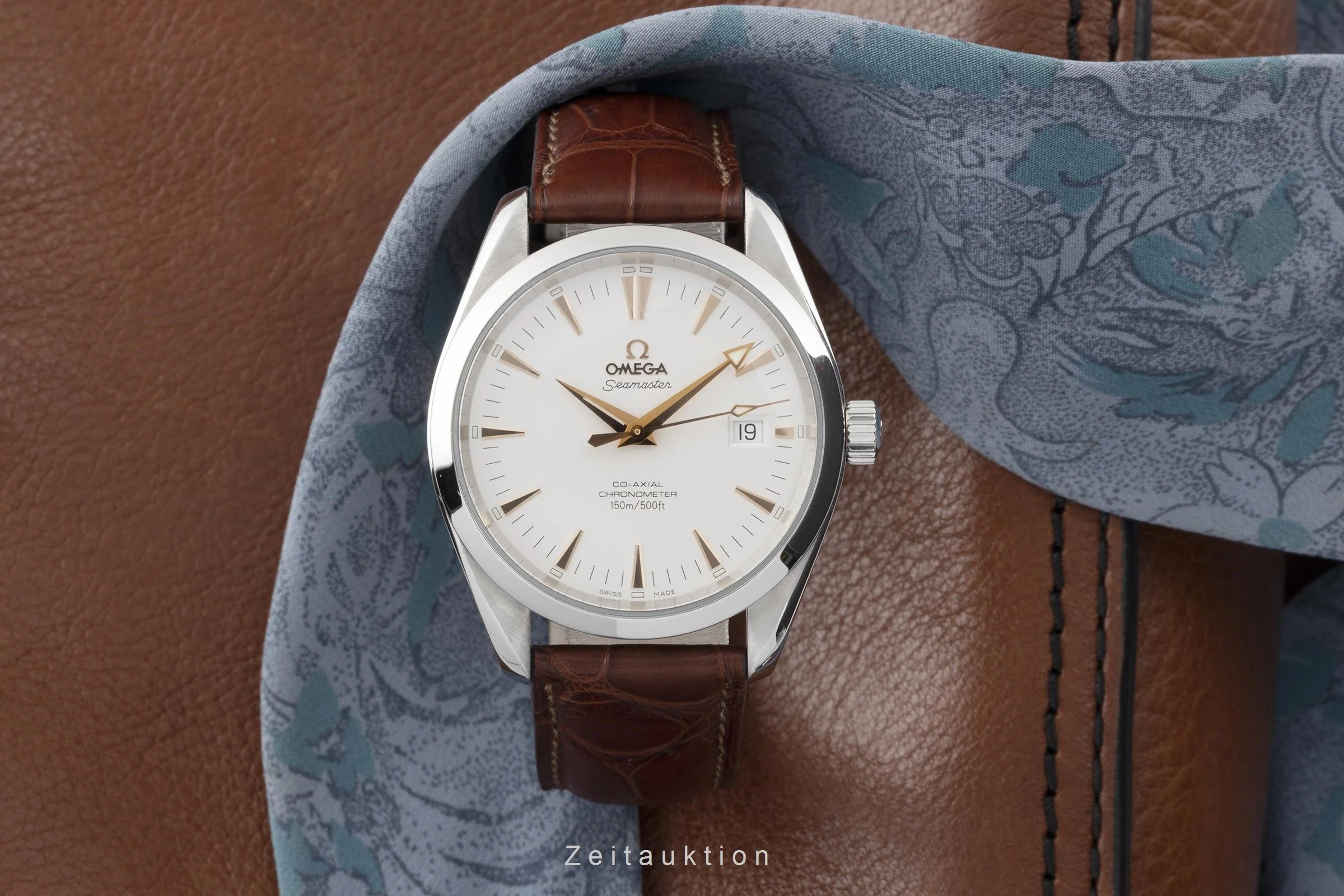 Omega Seamaster steel automatic men's watch 2803.34.37 LP: 5600EUR  [2300052] - Image 3