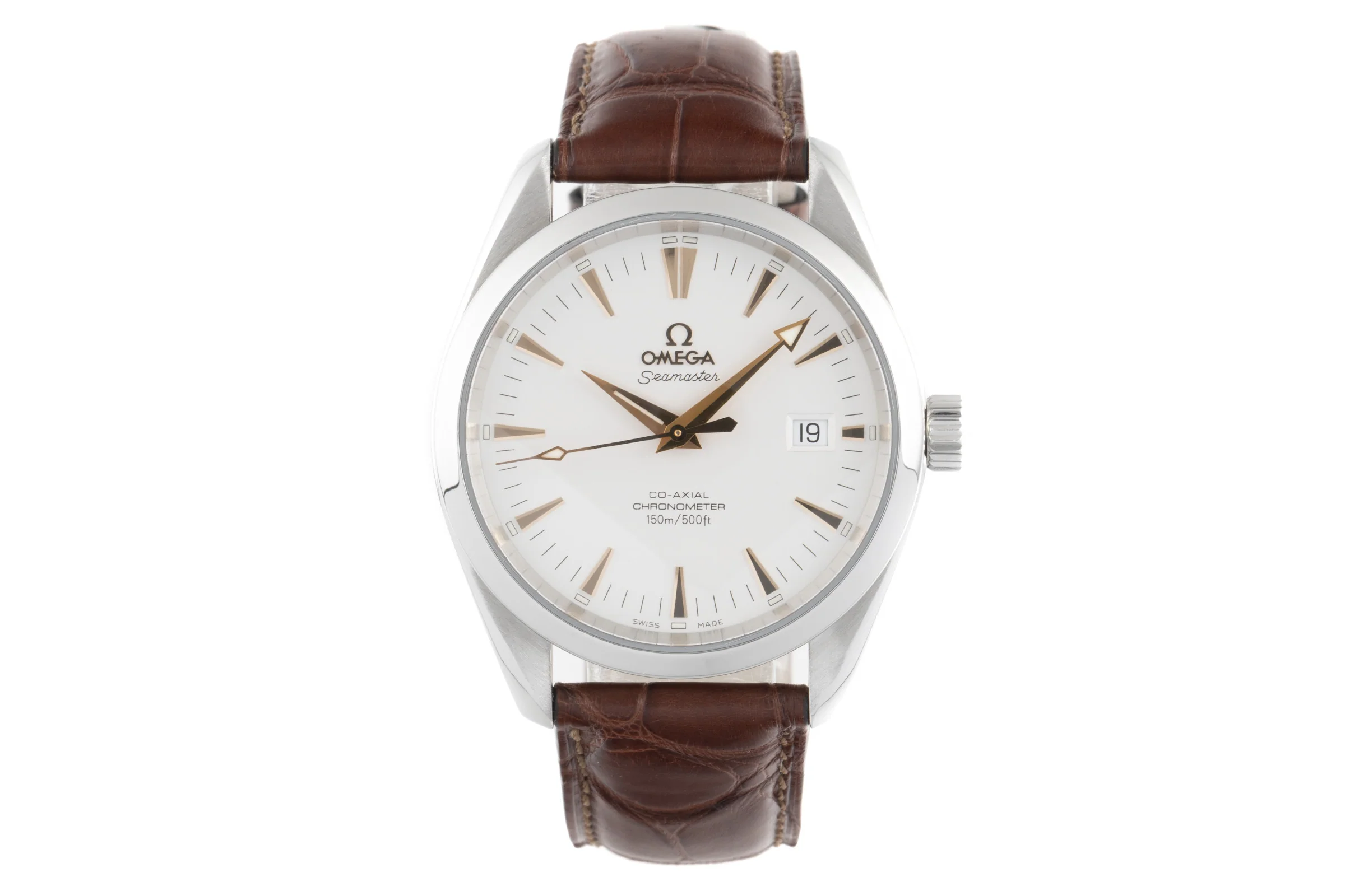 Omega Seamaster steel automatic men's watch 2803.34.37 LP: 5600EUR  [2300052] - Image 4