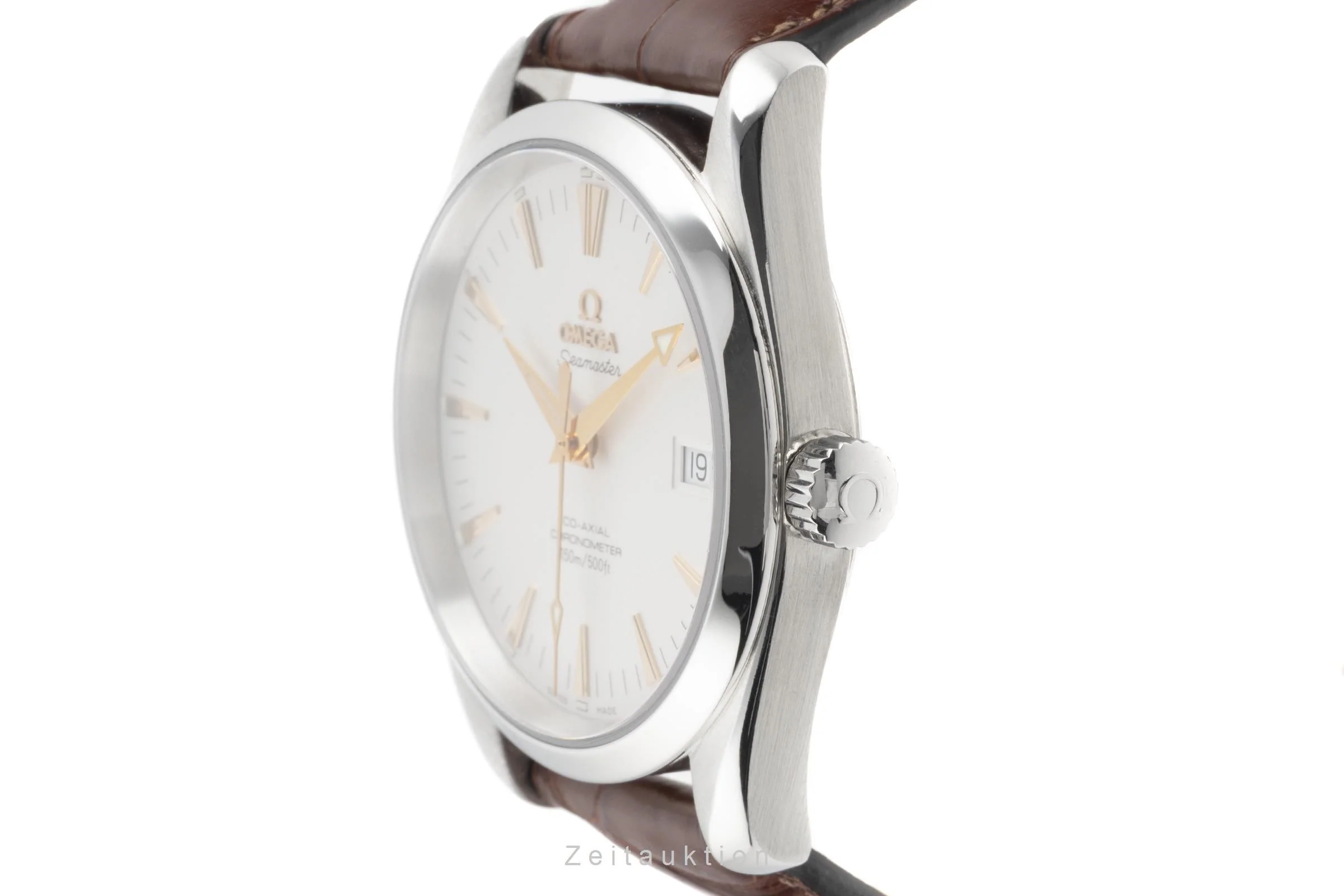 Omega Seamaster steel automatic men's watch 2803.34.37 LP: 5600EUR  [2300052] - Image 6