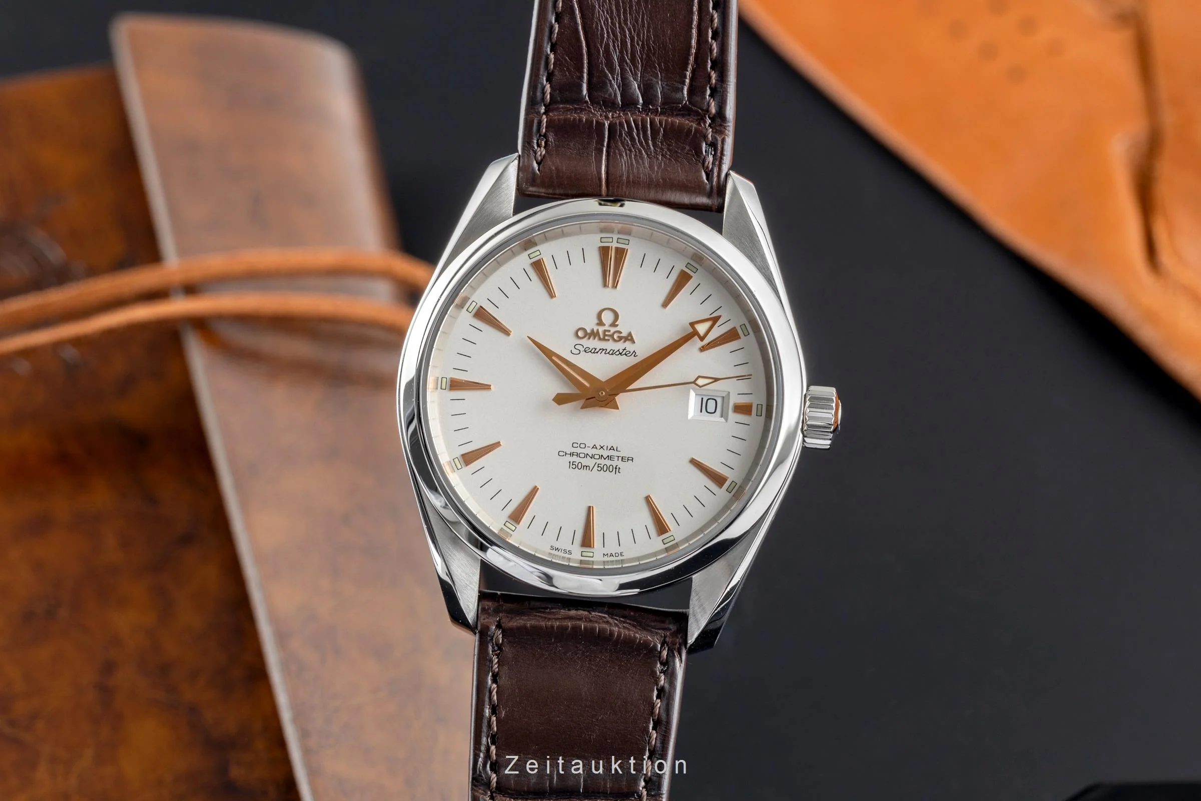 Omega Seamaster steel automatic men's watch 2803.34.37 LP: 6500EUR  [2503900] - Image 2