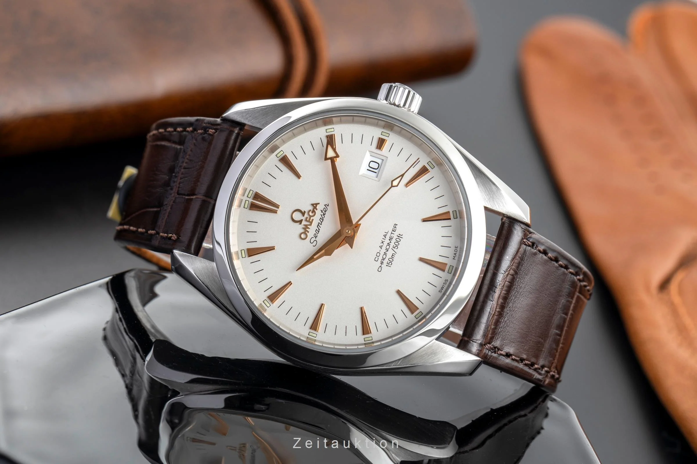 Omega Seamaster steel automatic men's watch 2803.34.37 LP: 6500EUR  [2503900] - Image 3