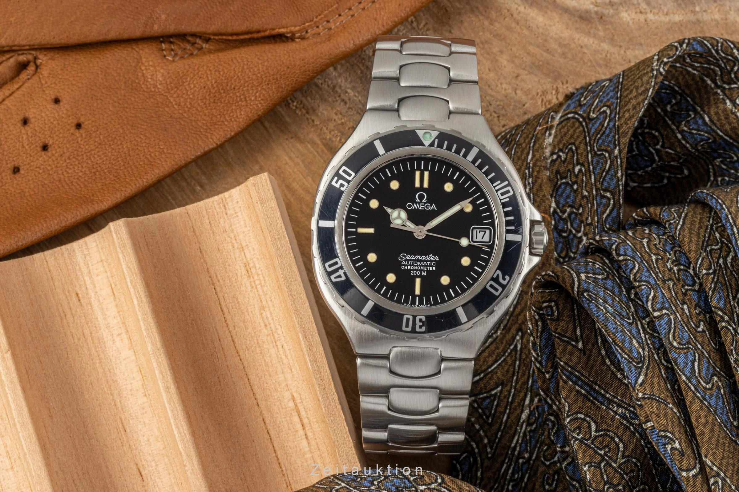 Omega Seamaster steel automatic men's watch 368.1042 LP: 0EUR  [2301866] - Image 3