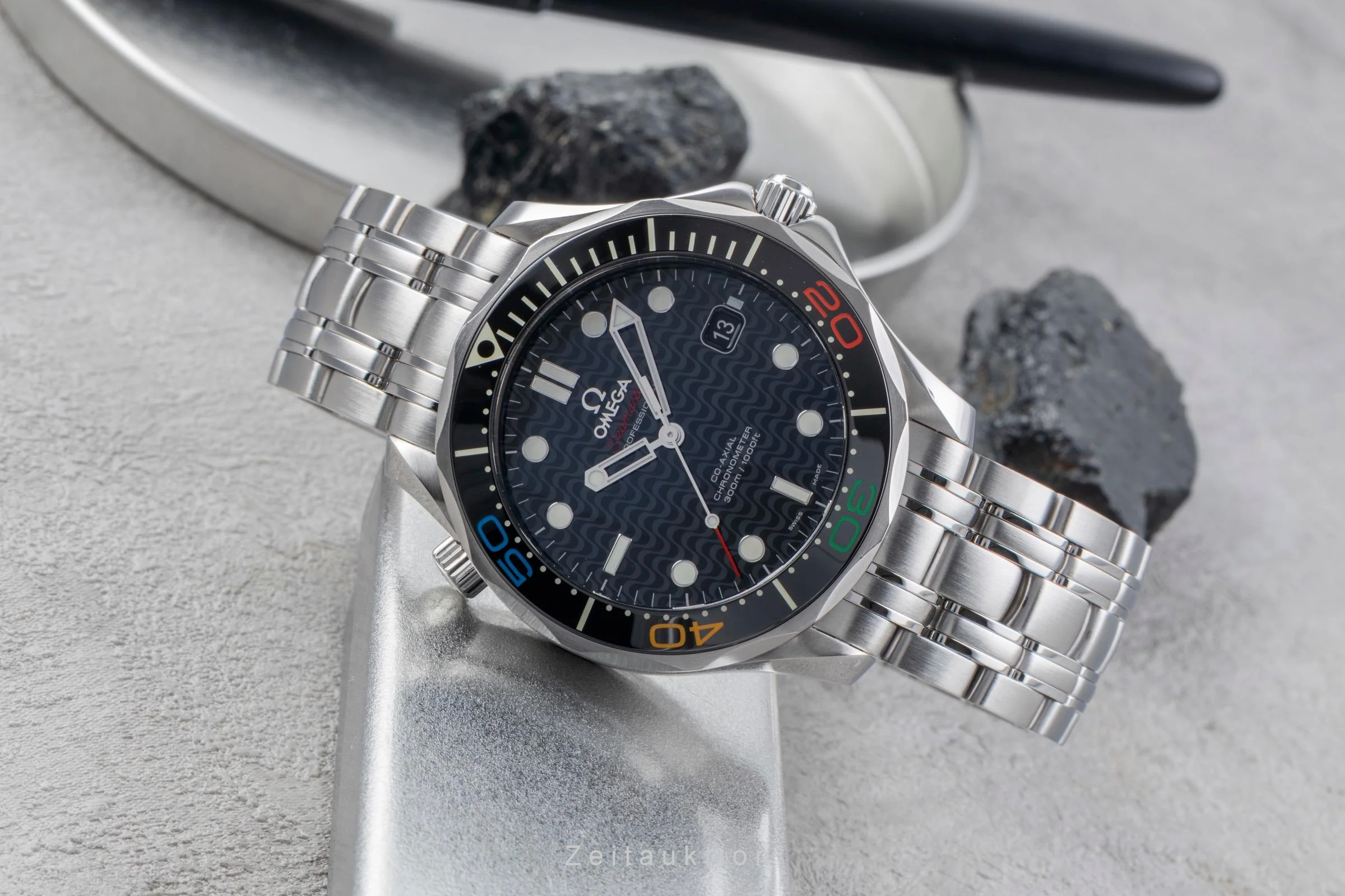 Omega Seamaster steel automatic men's watch 522.30.41.20.01.001 Limited  [2506340] - Image 3