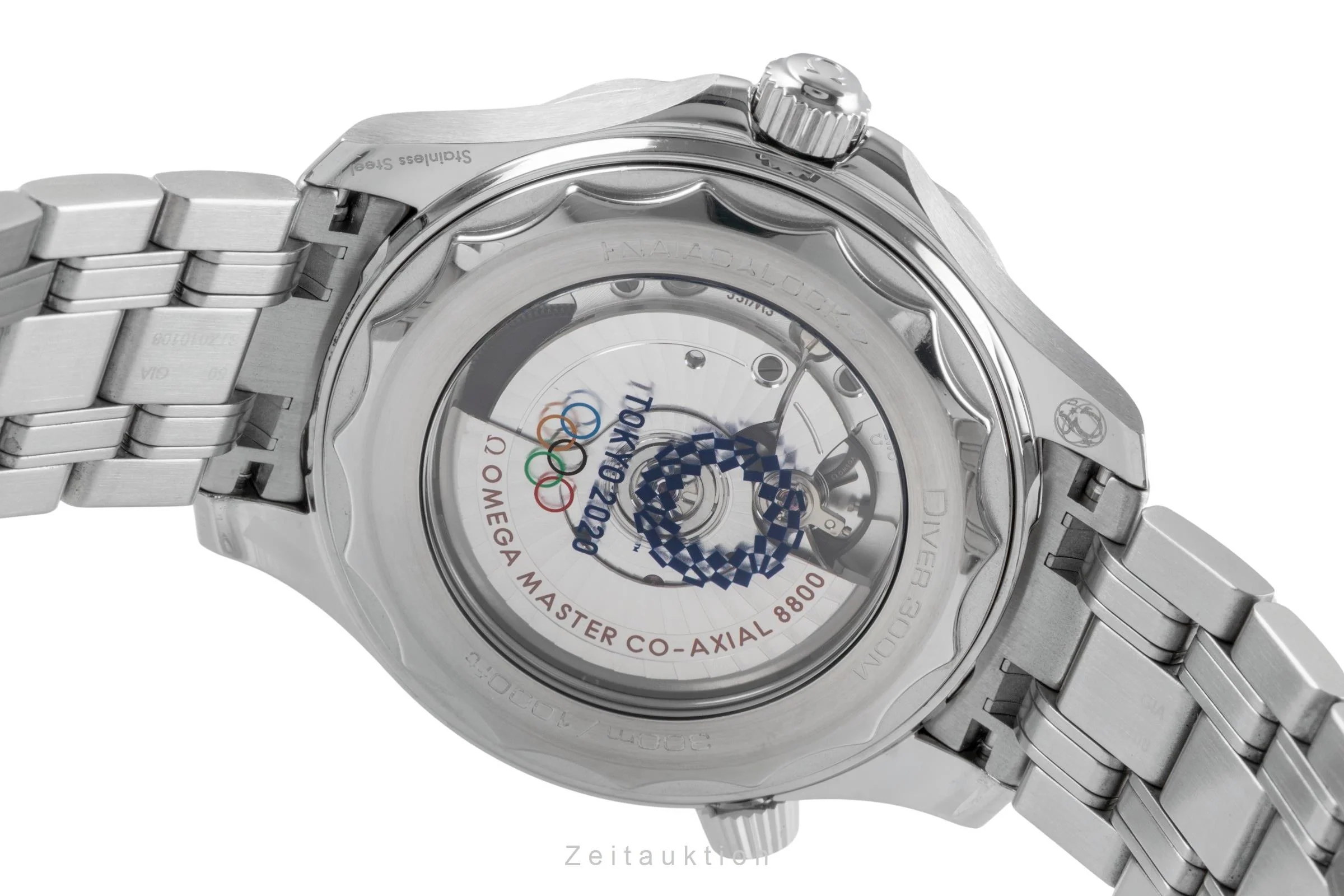 Omega Seamaster steel automatic men's watch 522.30.42.20.04.001 LP: 6500EUR  [2506104] - Image 12