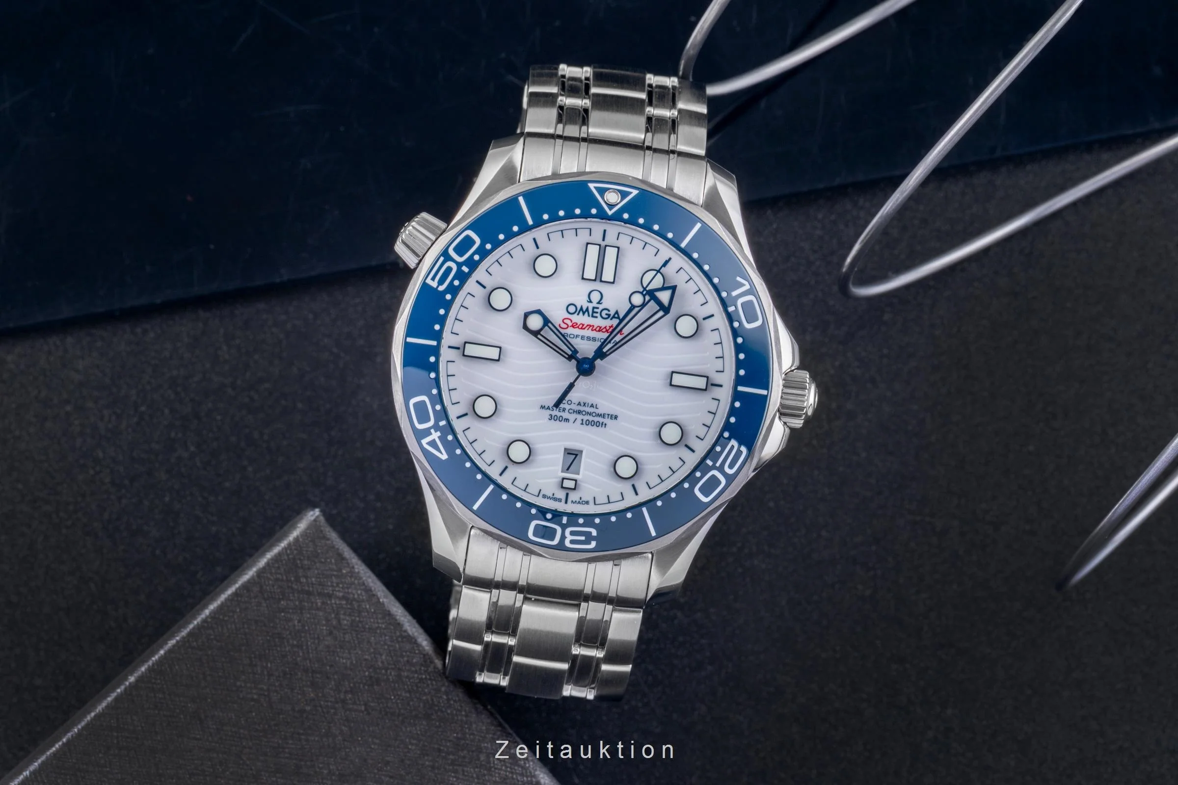 Omega Seamaster steel automatic men's watch 522.30.42.20.04.001 LP: 6500EUR  [2506104] - Image 4