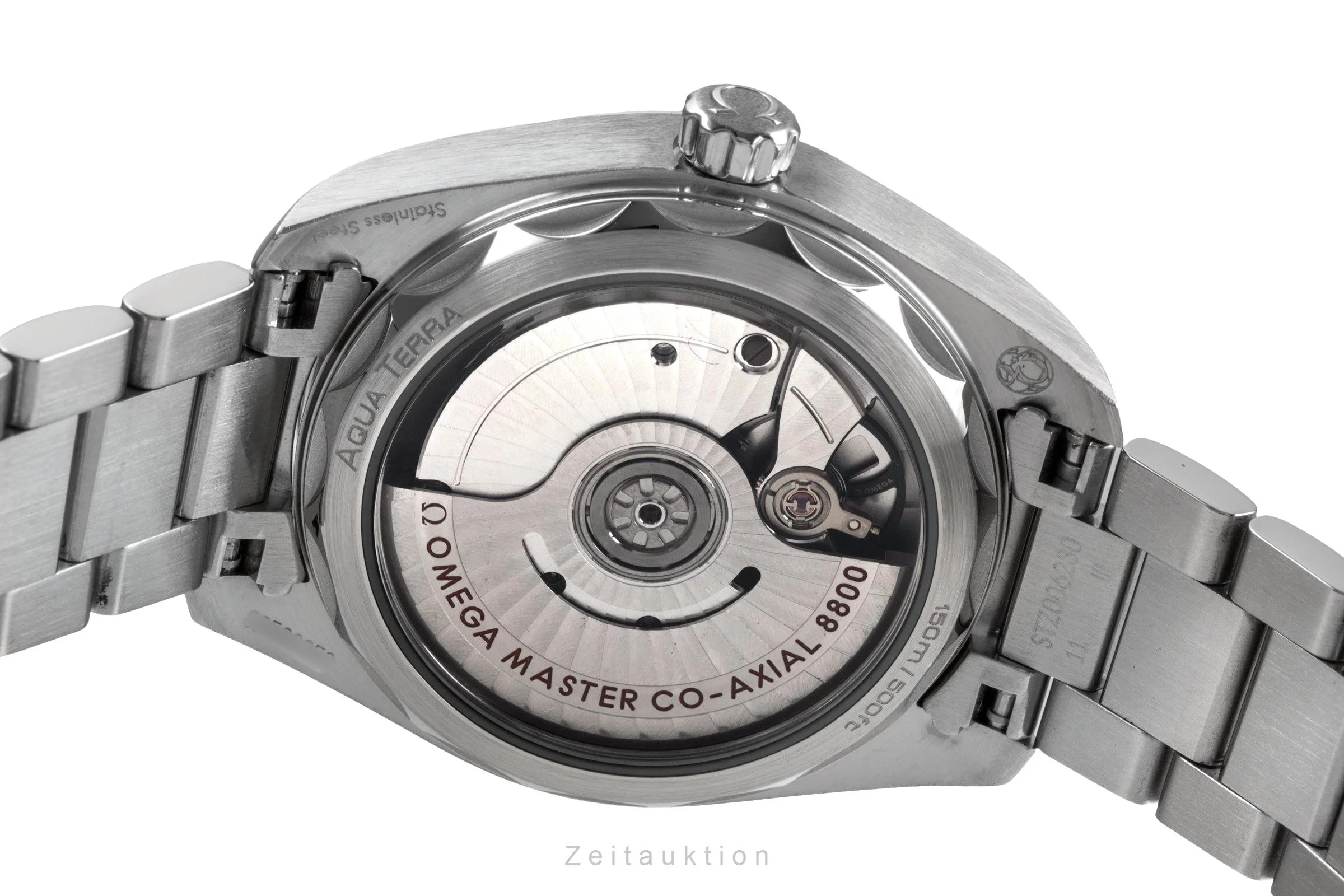 Omega Seamaster steel automatic women's watch 220.10.34.20.03.001  [2503701] - Image 12