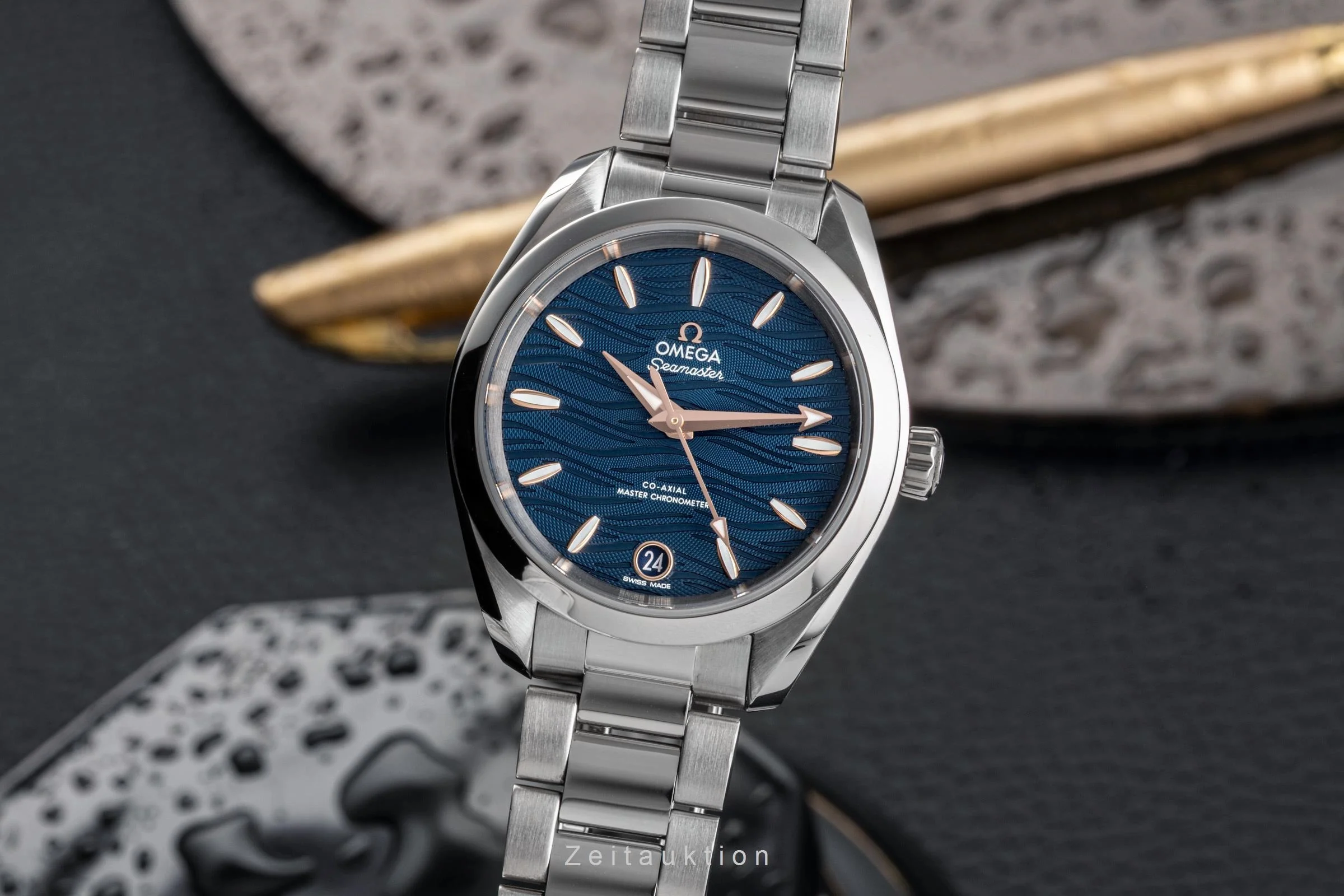 Omega Seamaster steel automatic women's watch 220.10.34.20.03.001  [2503701] - Image 2