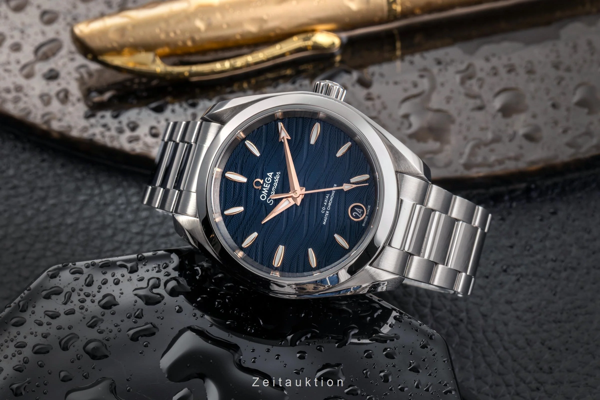 Omega Seamaster steel automatic women's watch 220.10.34.20.03.001  [2503701] - Image 3