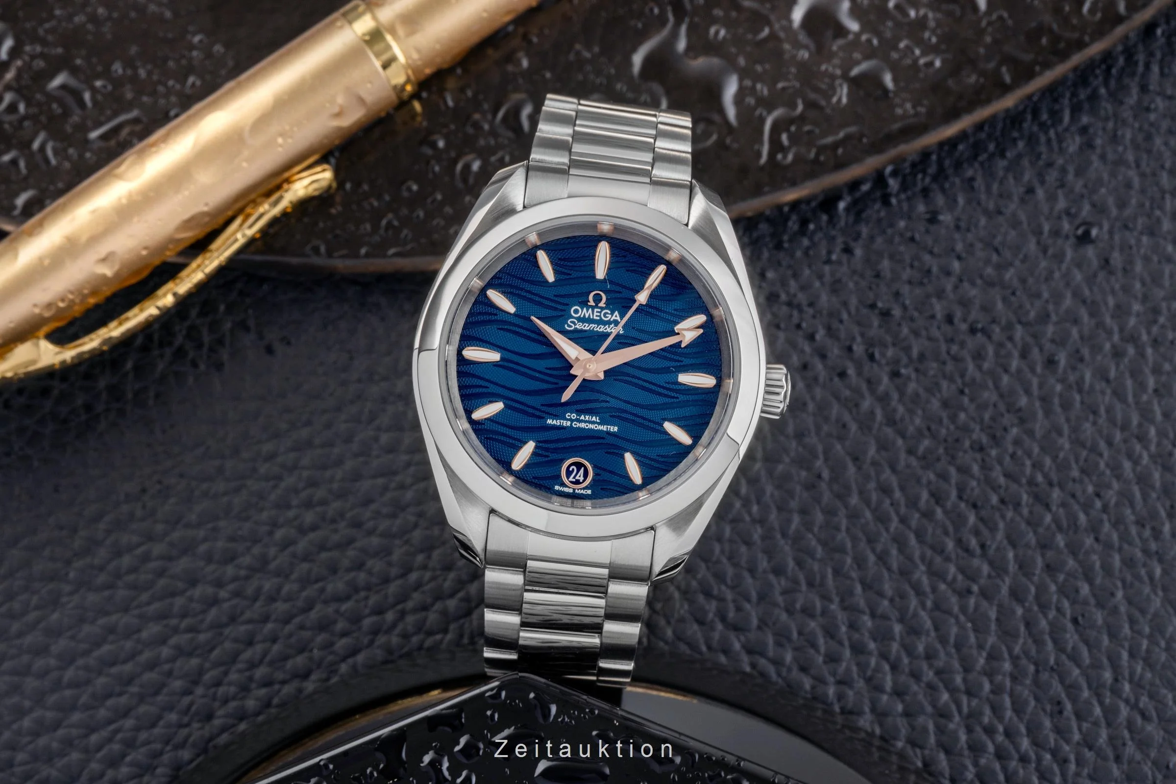 Omega Seamaster steel automatic women's watch 220.10.34.20.03.001  [2503701] - Image 4