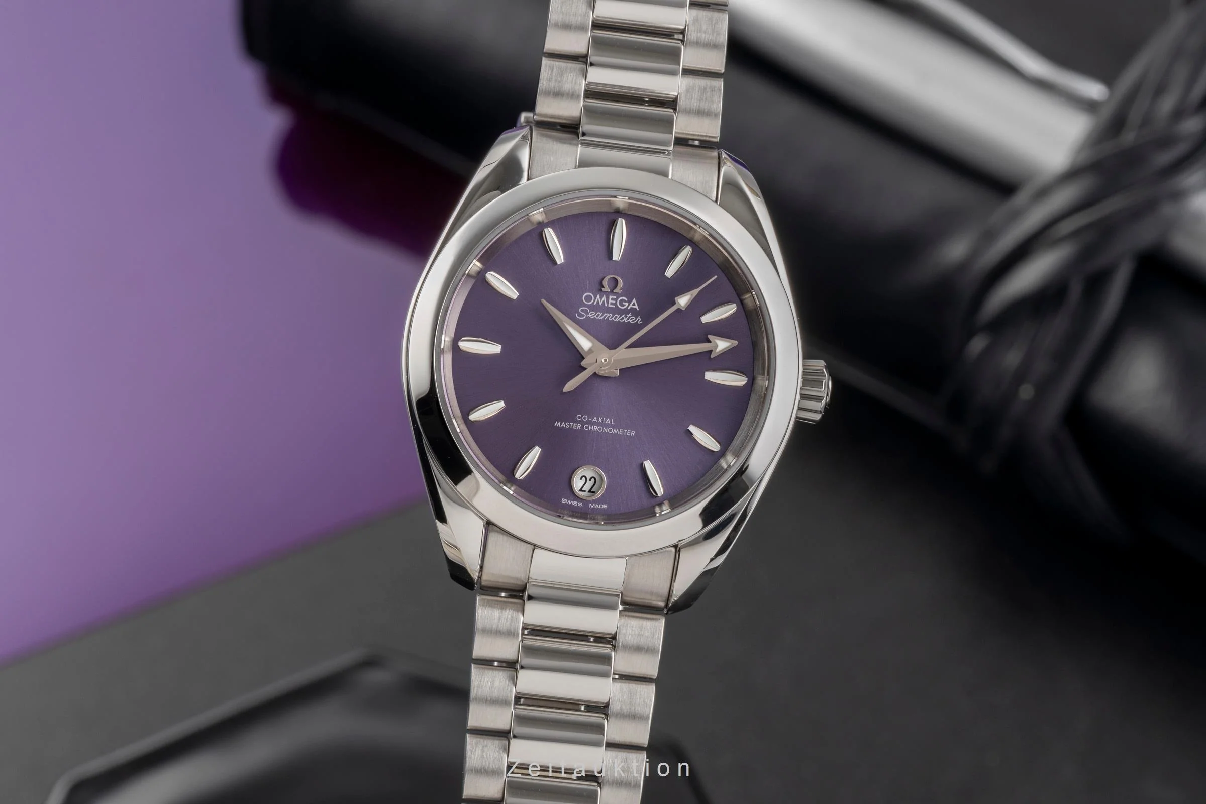 Omega Seamaster steel automatic women's watch 220.10.34.20.10.002 LP: 7200EUR  [2503189] - Image 2