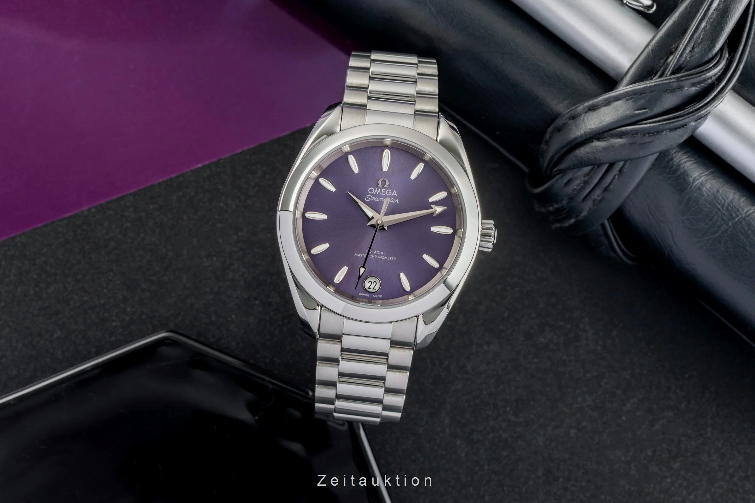 Omega Seamaster steel automatic women's watch 220.10.34.20.10.002 LP: 7200EUR  [2503189] - Image 4