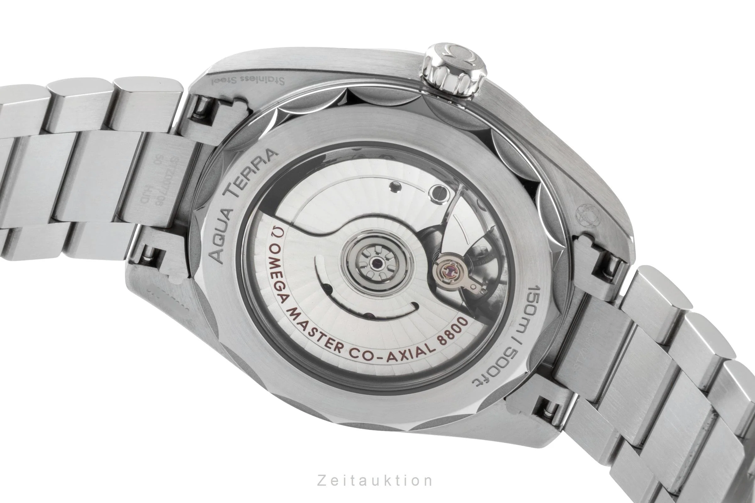 Omega Seamaster steel automatic women's watch 220.10.38.20.55.001  [2600690] - Image 12