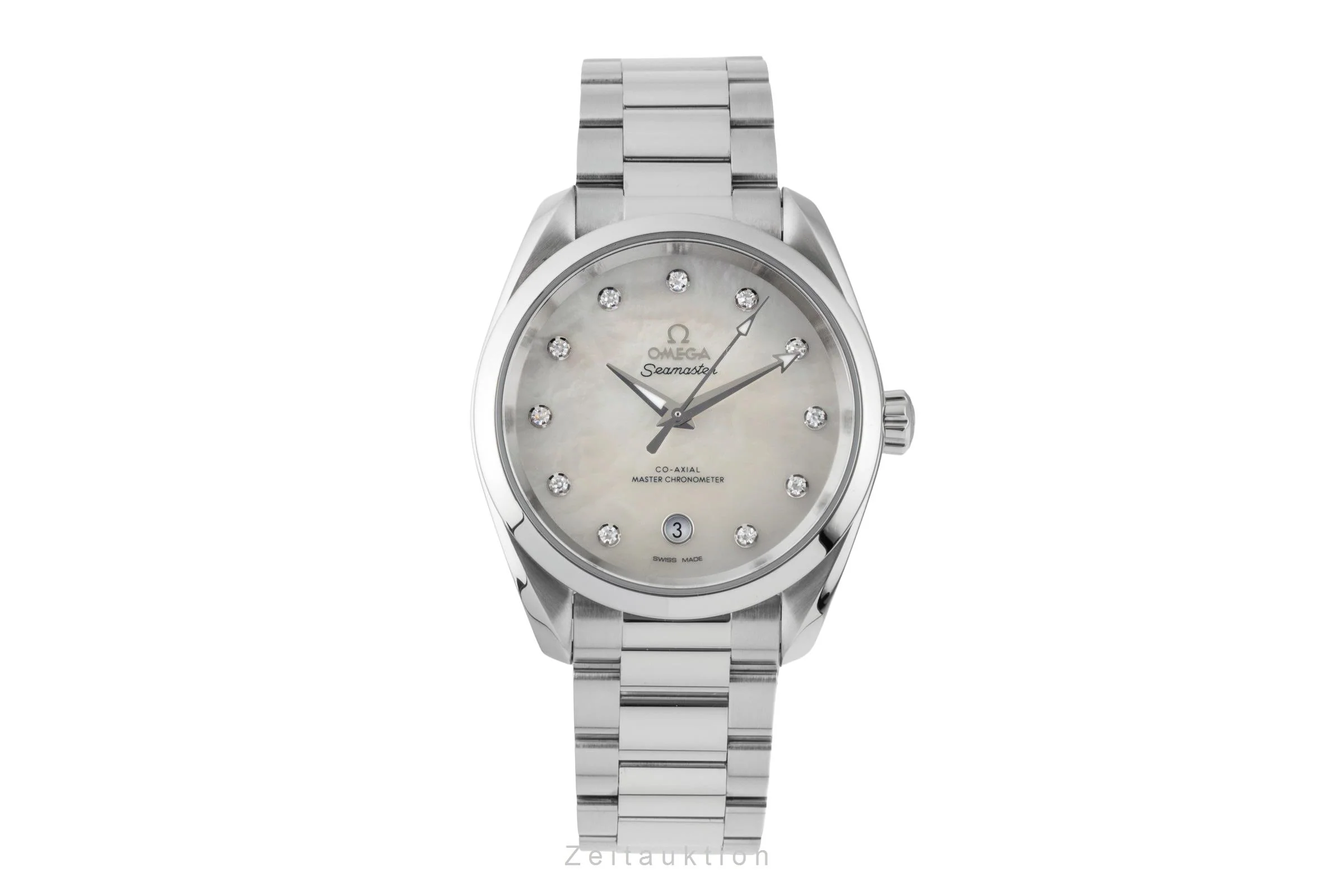 Omega Seamaster steel automatic women's watch 220.10.38.20.55.001  [2600690] - Image 5