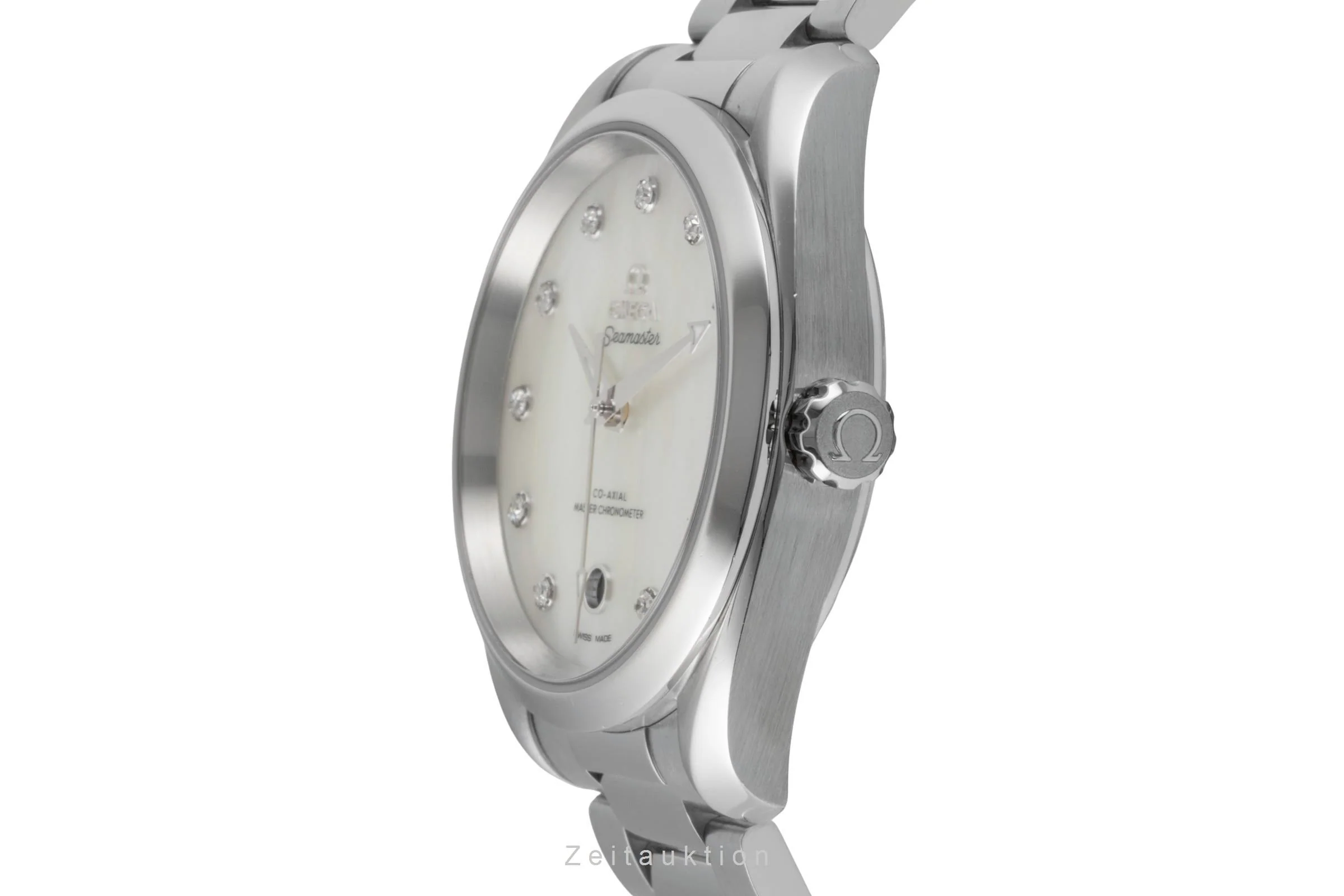 Omega Seamaster steel automatic women's watch 220.10.38.20.55.001  [2600690] - Image 7