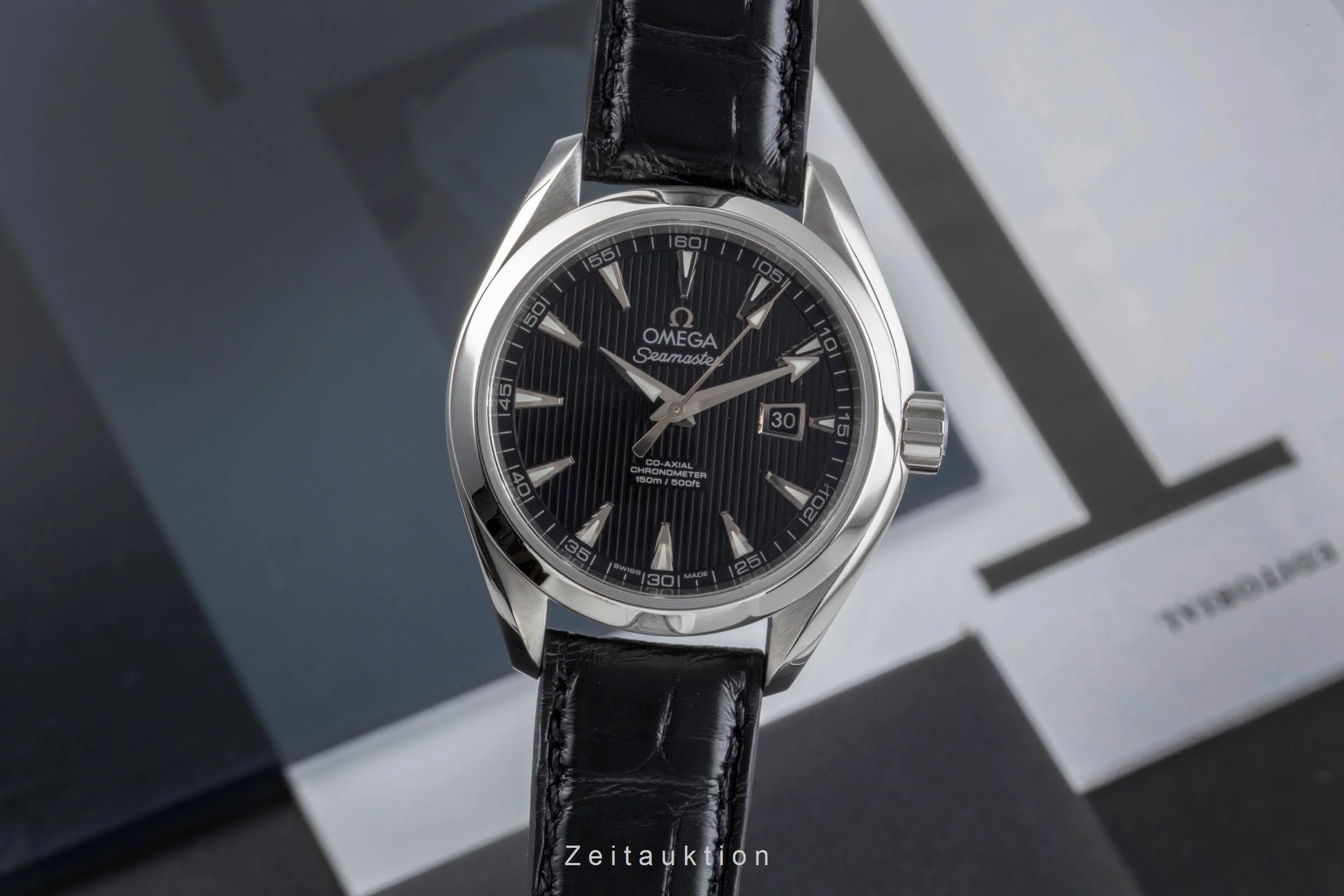 Omega Seamaster steel automatic women's watch 231.13.34.20.01.001  [2501998] - Image 2