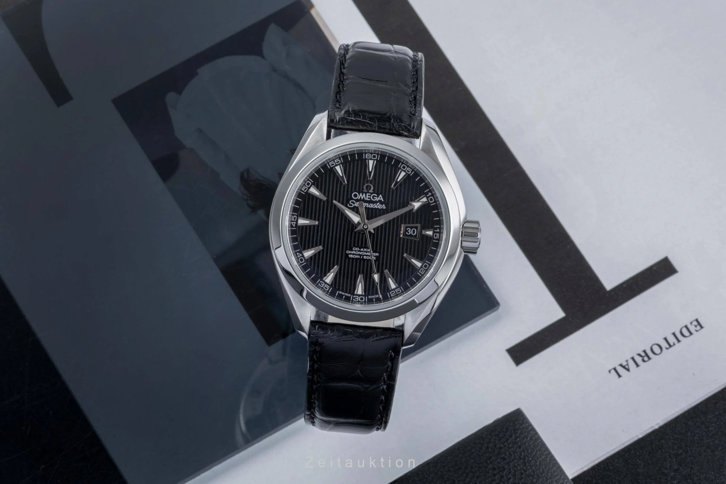 Omega Seamaster steel automatic women's watch 231.13.34.20.01.001  [2501998] - Image 4