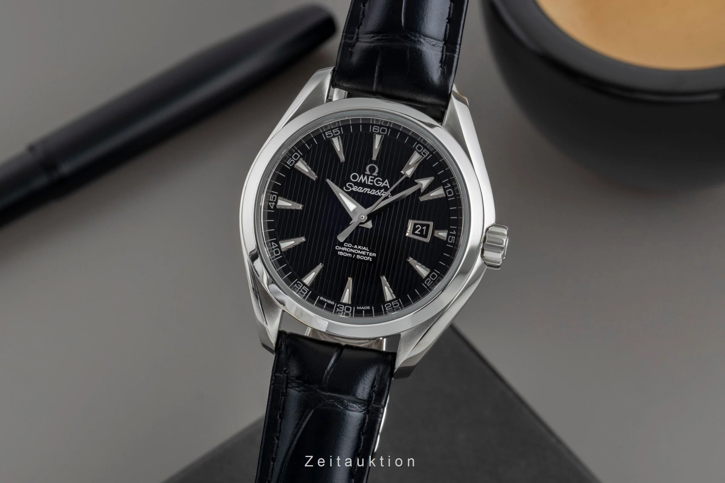 Omega Seamaster steel automatic women's watch 231.13.34.20.01.001  [2507357] - Image 2